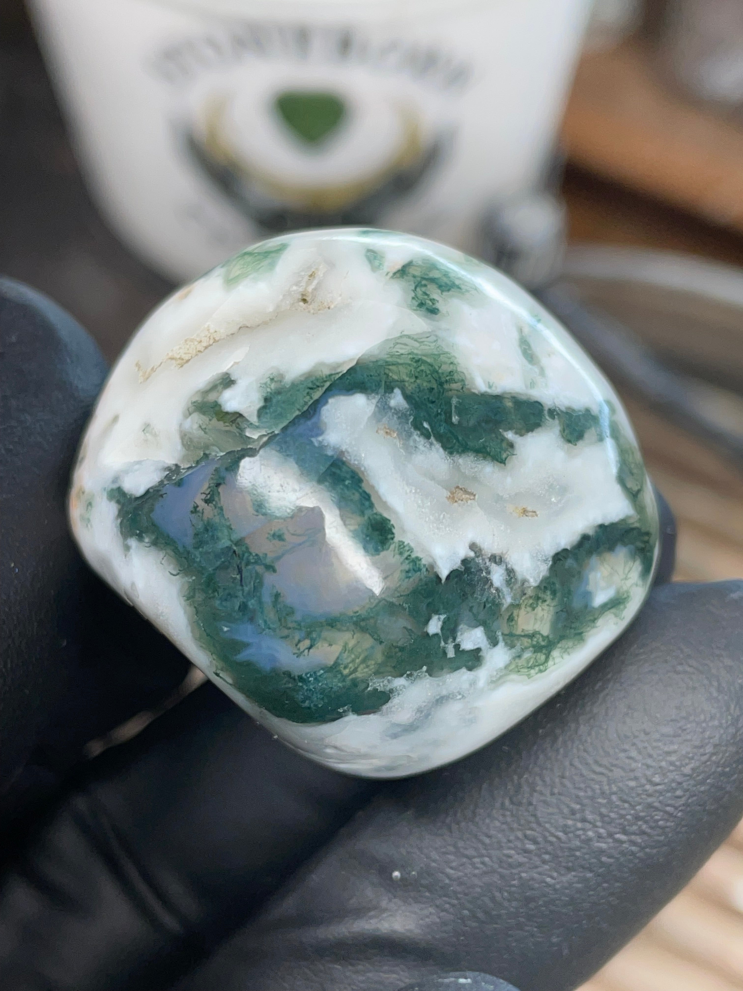 Tree Agate — Hand Polished Stone