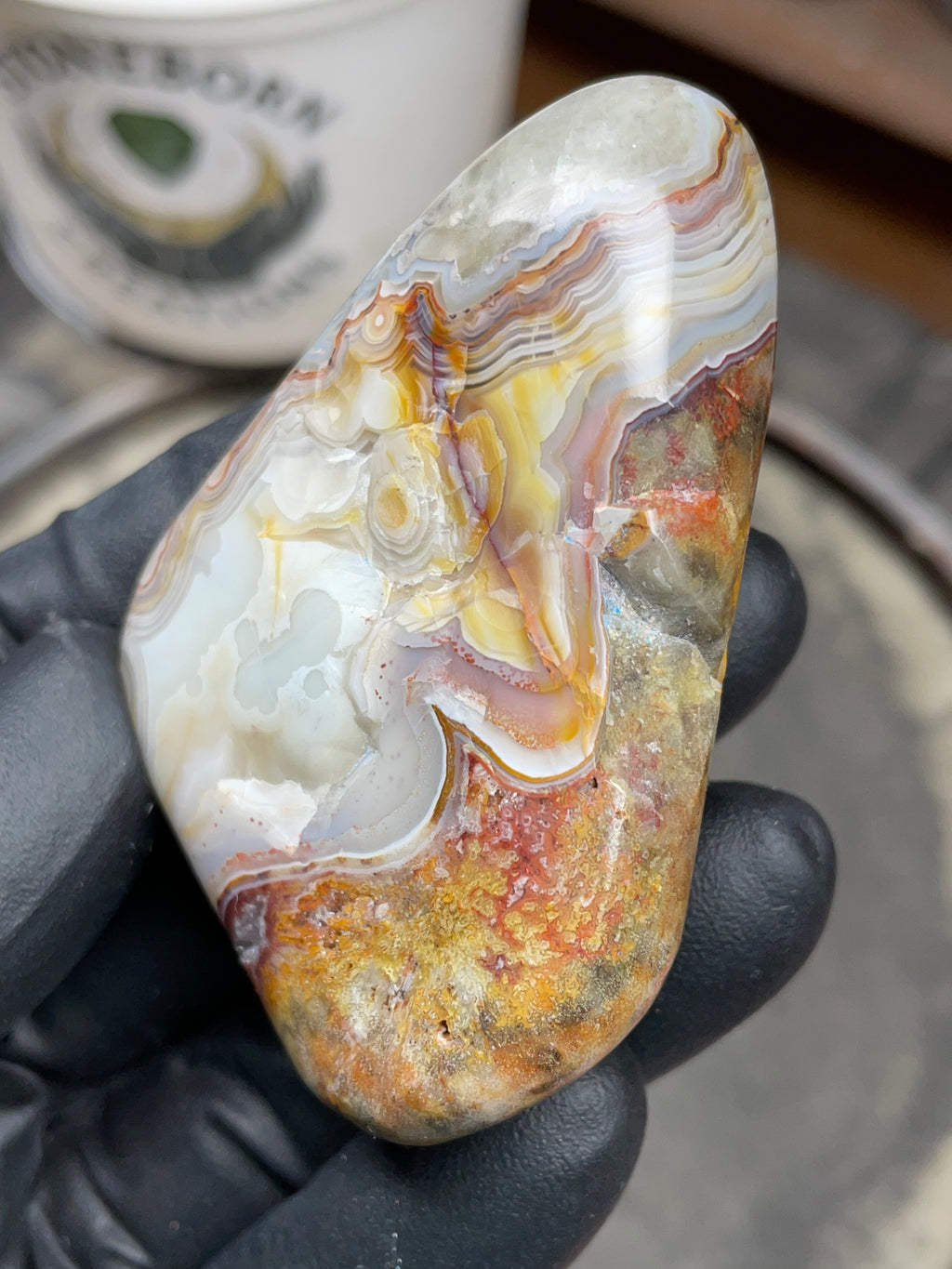 StoneBorn Creations – Hand-Polished Lace Agate
