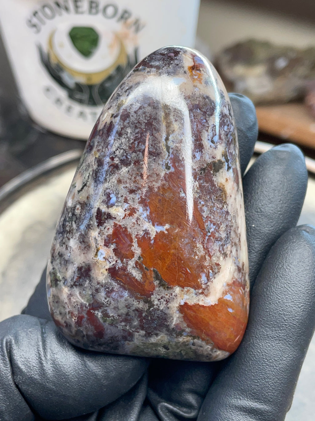 StoneBorn Creations — Hand-Polished Jasper / Agate Stone