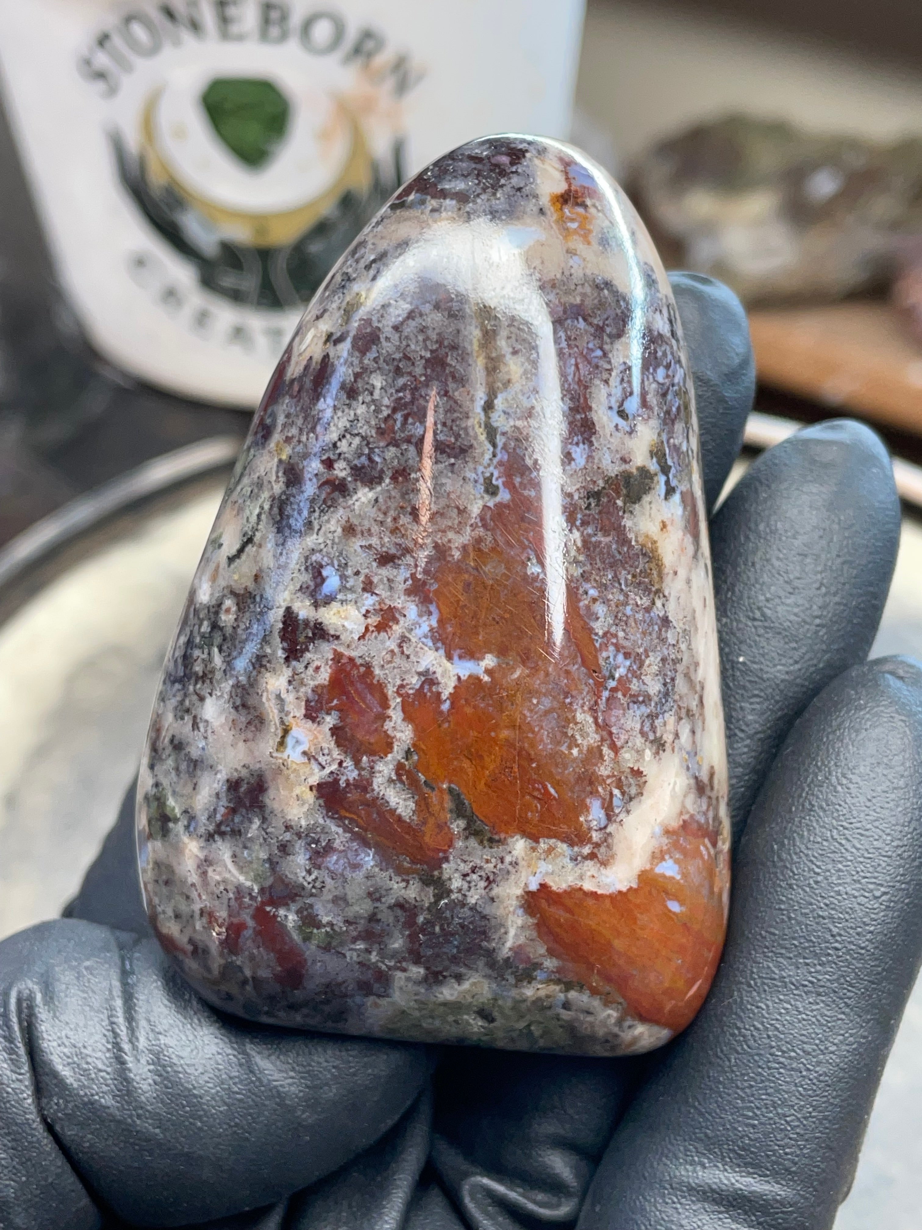 StoneBorn Creations — Hand-Polished Jasper / Agate Stone