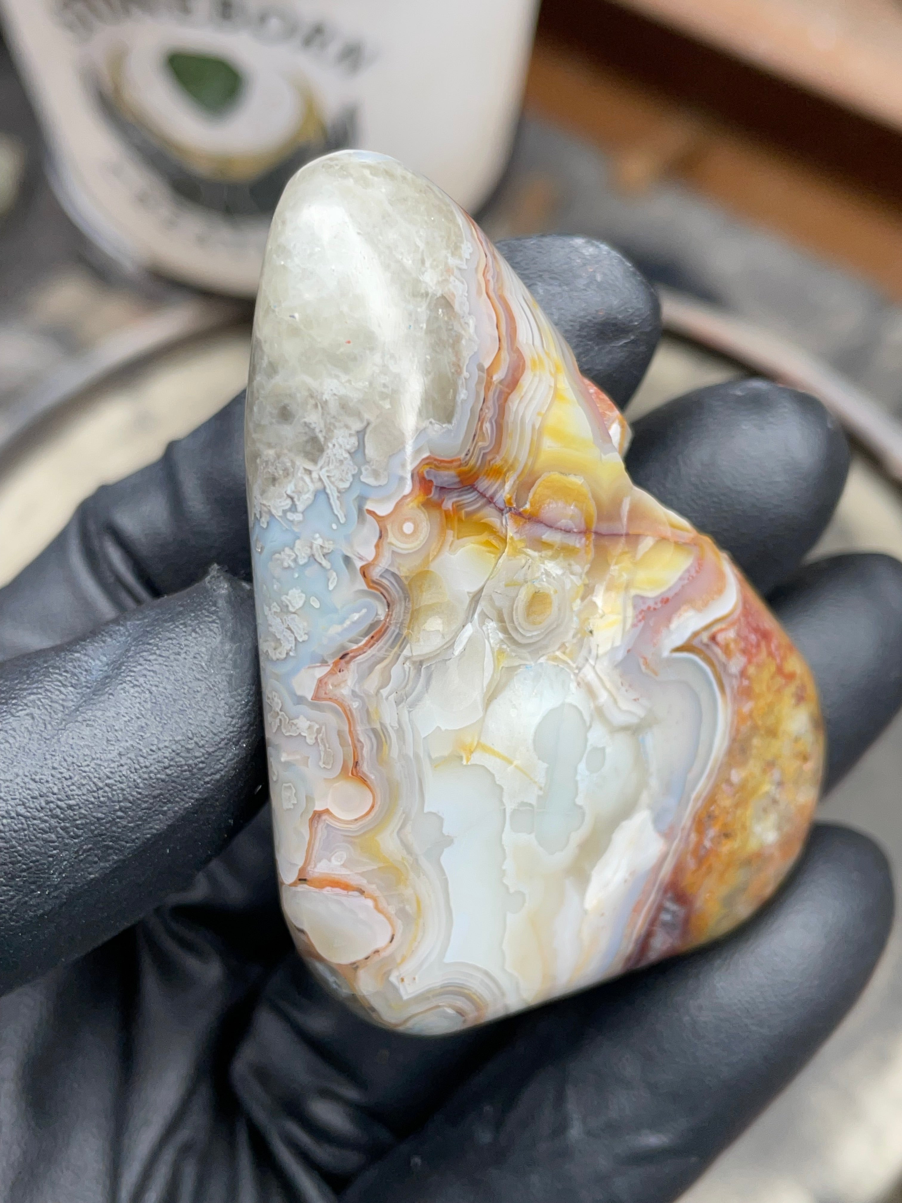 StoneBorn Creations – Hand-Polished Lace Agate
