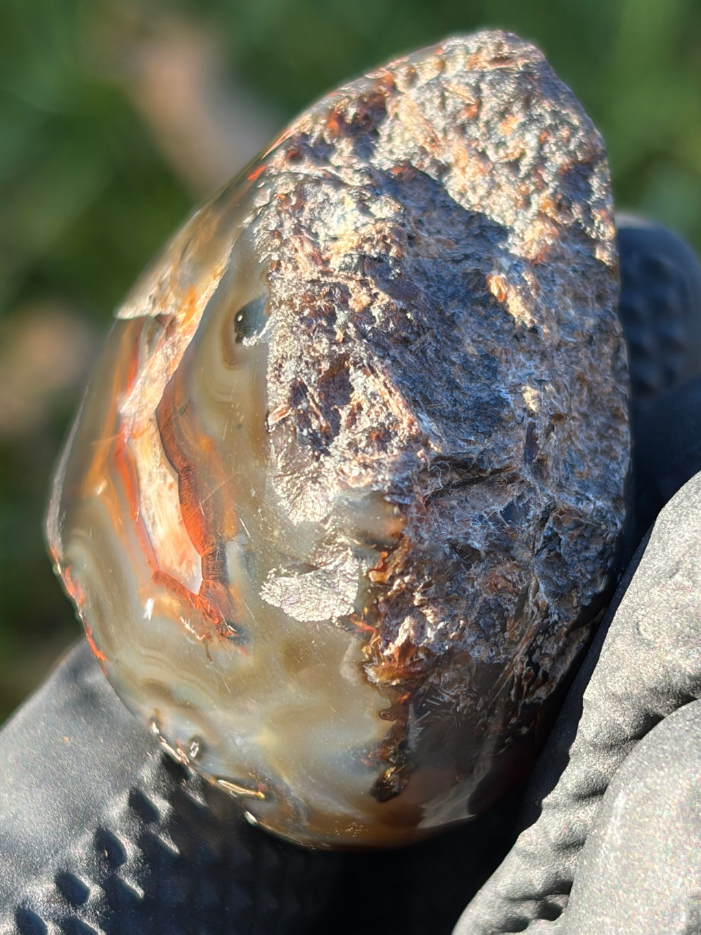 StoneBorn Creations – Turkish Banded Agate | Hand-Polished Natural Specimen