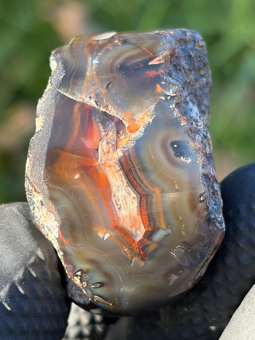 StoneBorn Creations – Turkish Banded Agate | Hand-Polished Natural Specimen