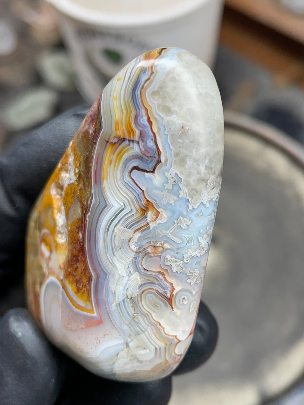 StoneBorn Creations – Hand-Polished Lace Agate