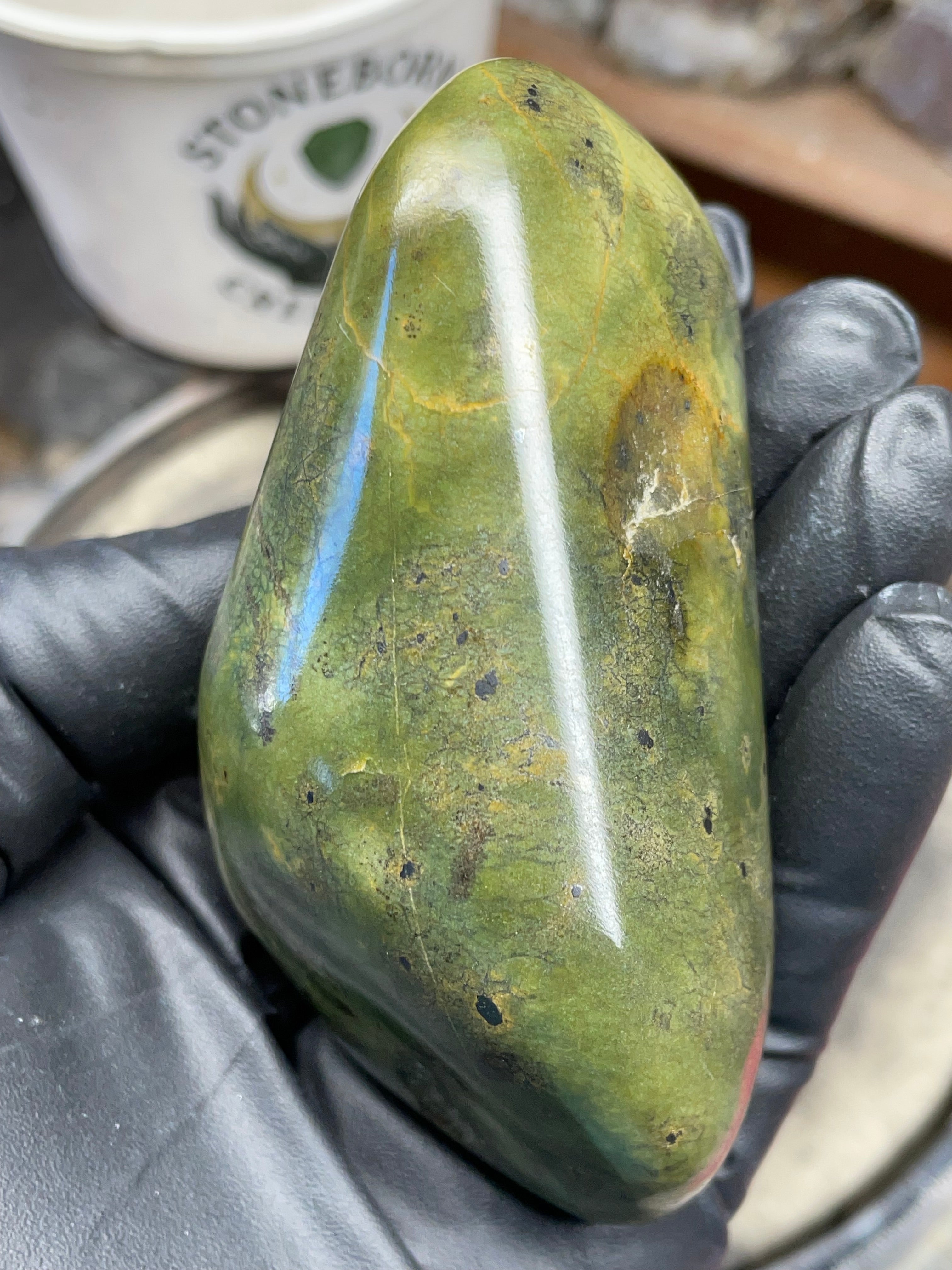 StoneBorn Creations – Hand-Shaped & Hand-Polished Vermont Green Stone