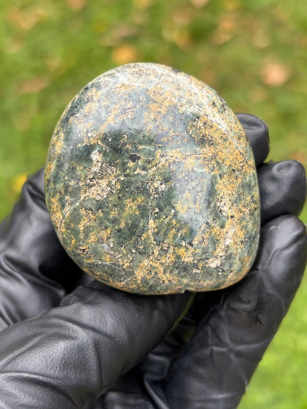 StoneBorn Creations Vermont Greenstone – Hand Polished Stream Stone