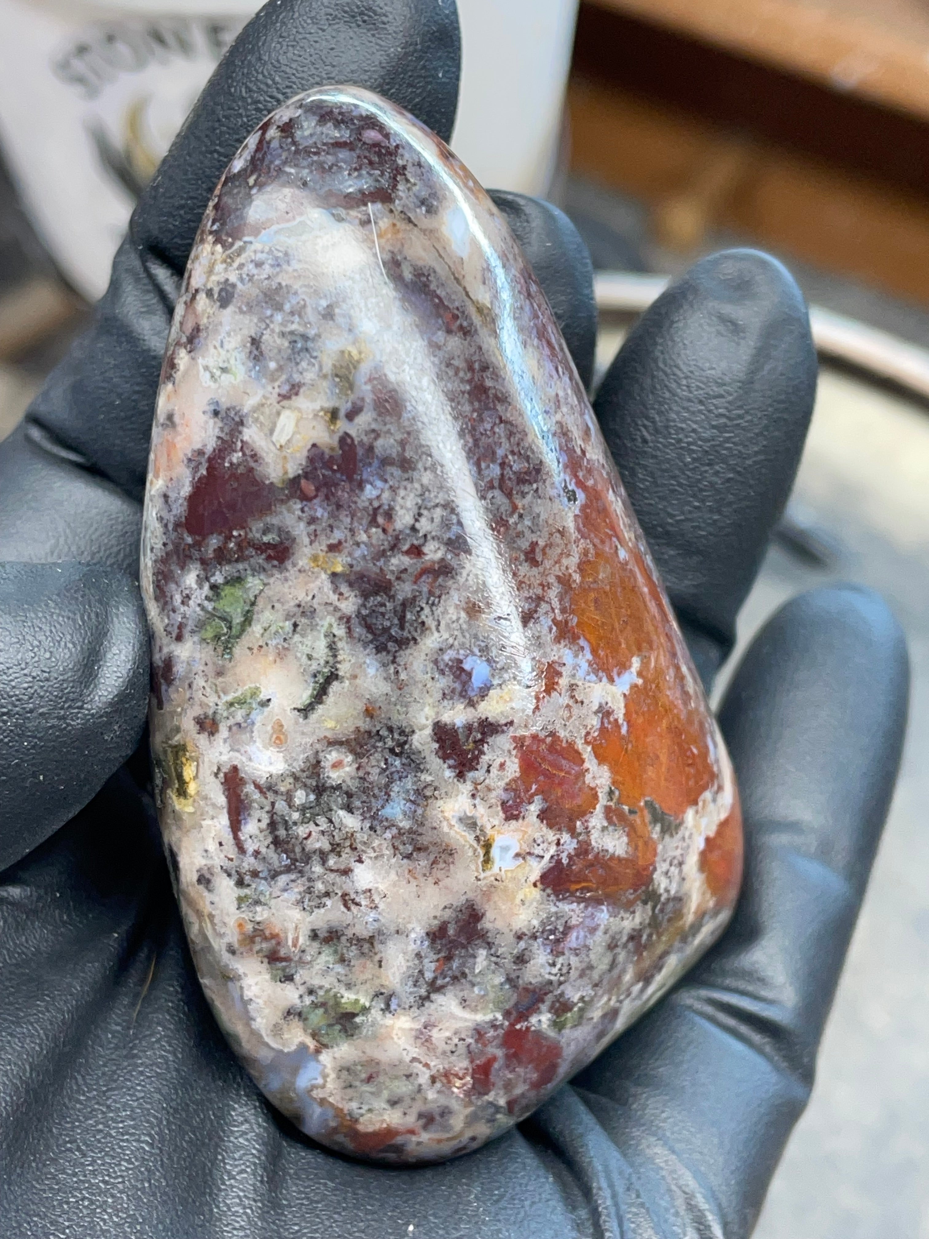 StoneBorn Creations — Hand-Polished Jasper / Agate Stone