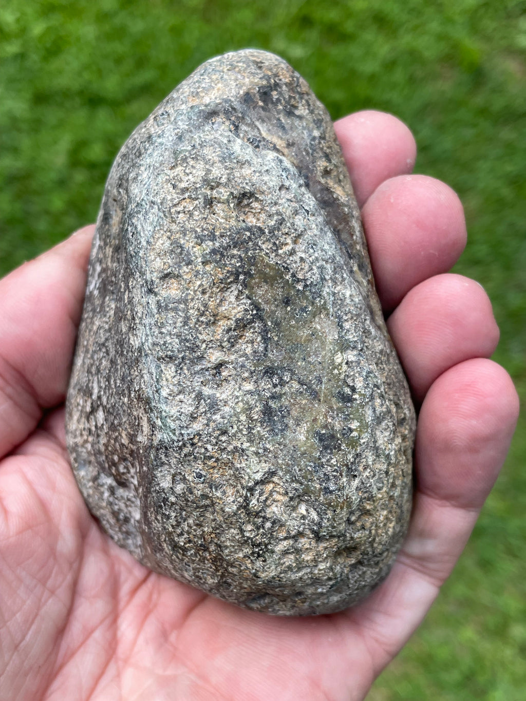 StoneBorn Creations Hand-Polished Vermont Serpentine Bookmatched Pair | One-of-a-Kind Natural Display Stones