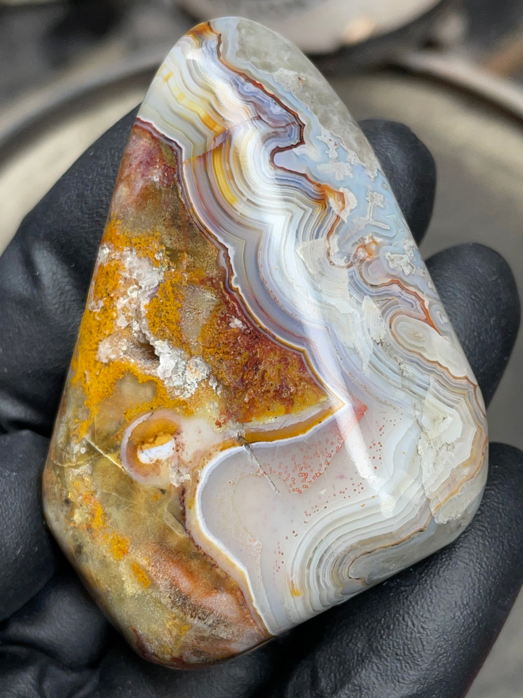 StoneBorn Creations – Hand-Polished Lace Agate