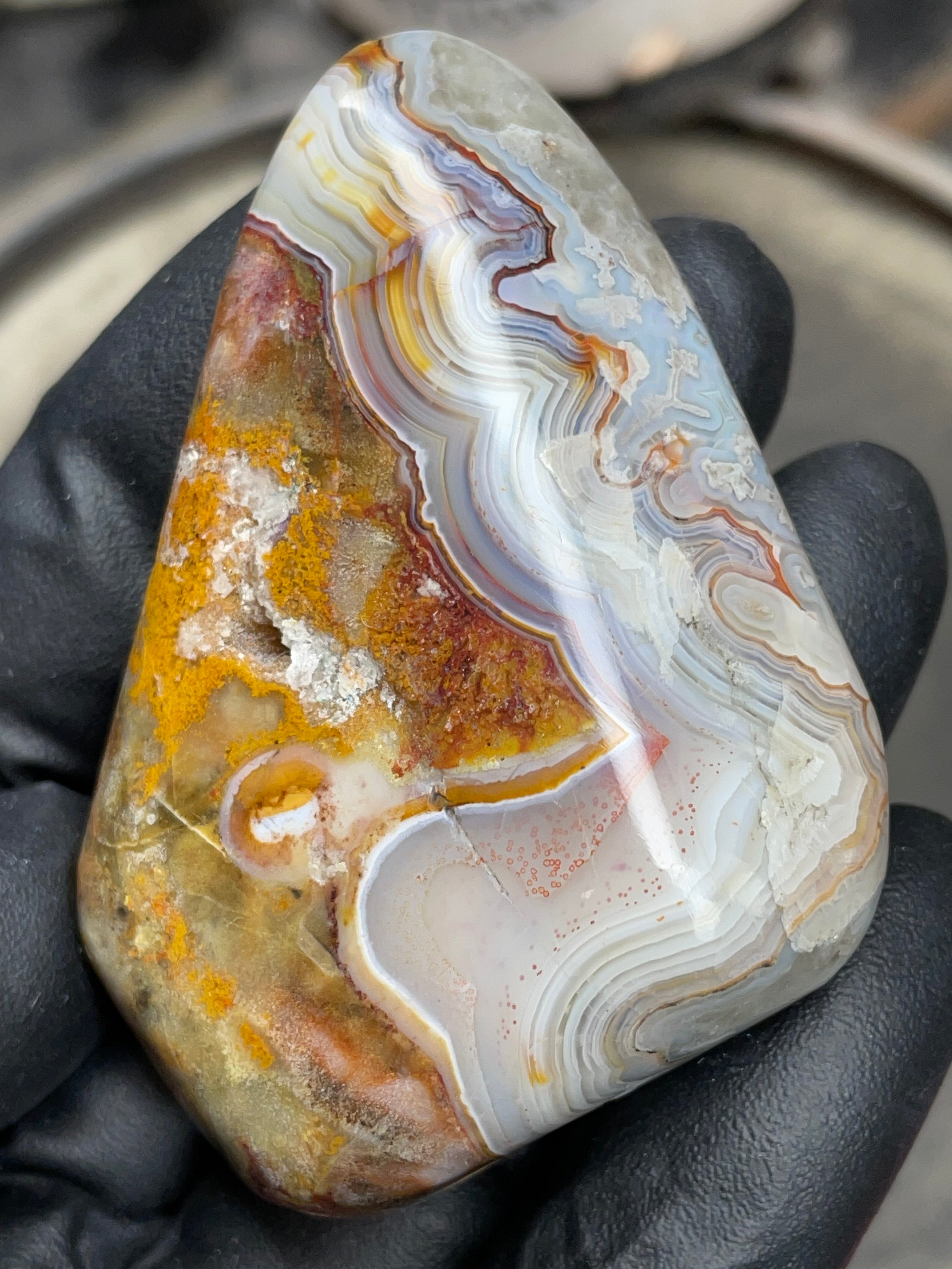 StoneBorn Creations – Hand-Polished Lace Agate
