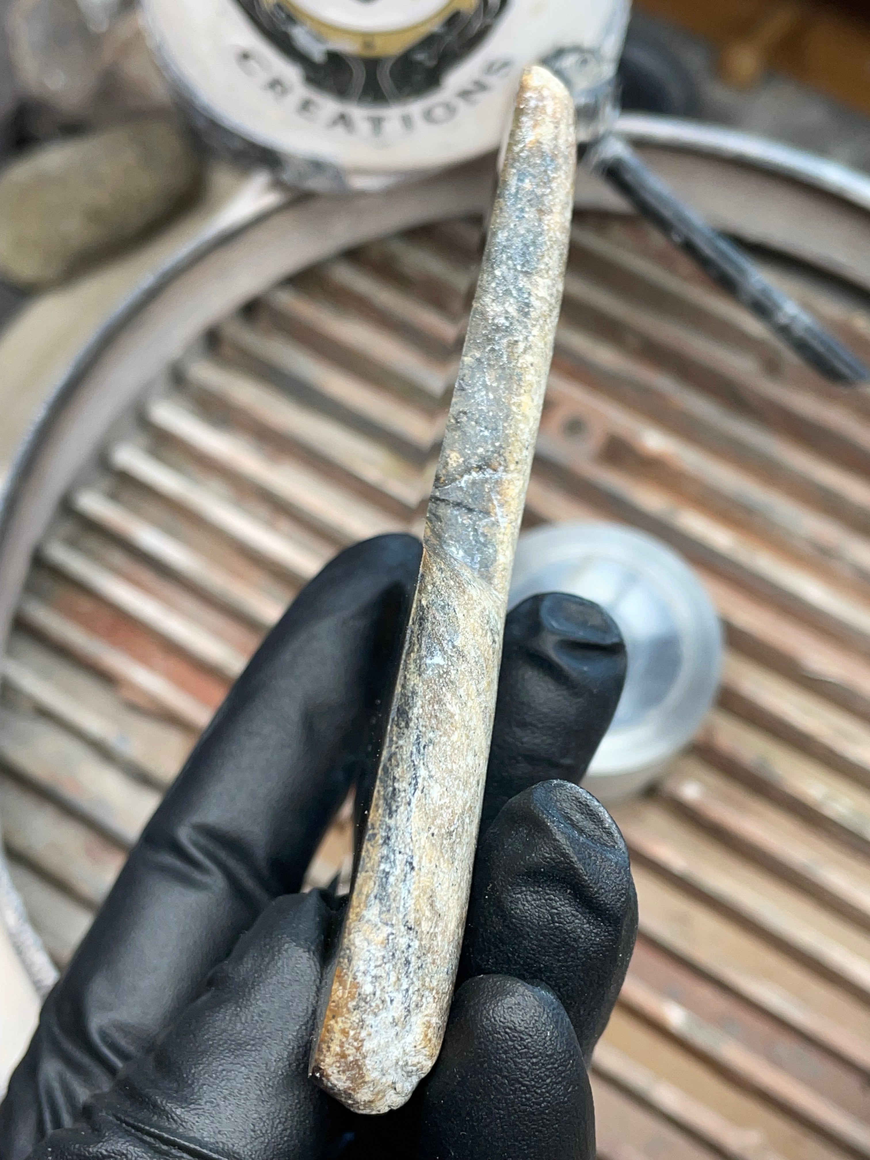 Hand-Collected Veined Serpentine Slab | Raw & Refined StoneBorn Specimen