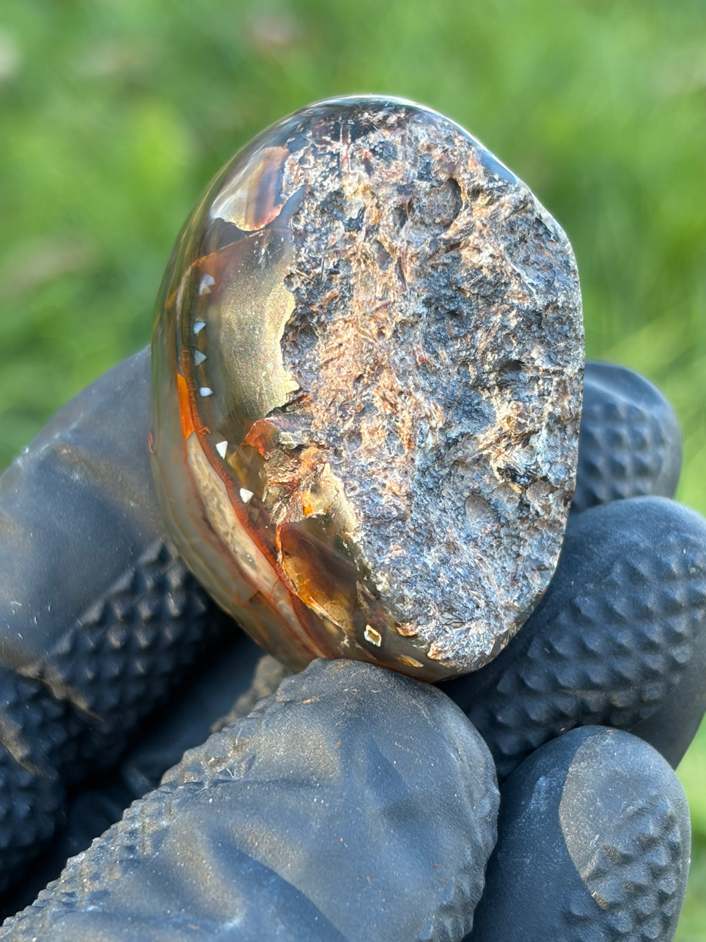 StoneBorn Creations – Turkish Banded Agate | Hand-Polished Natural Specimen
