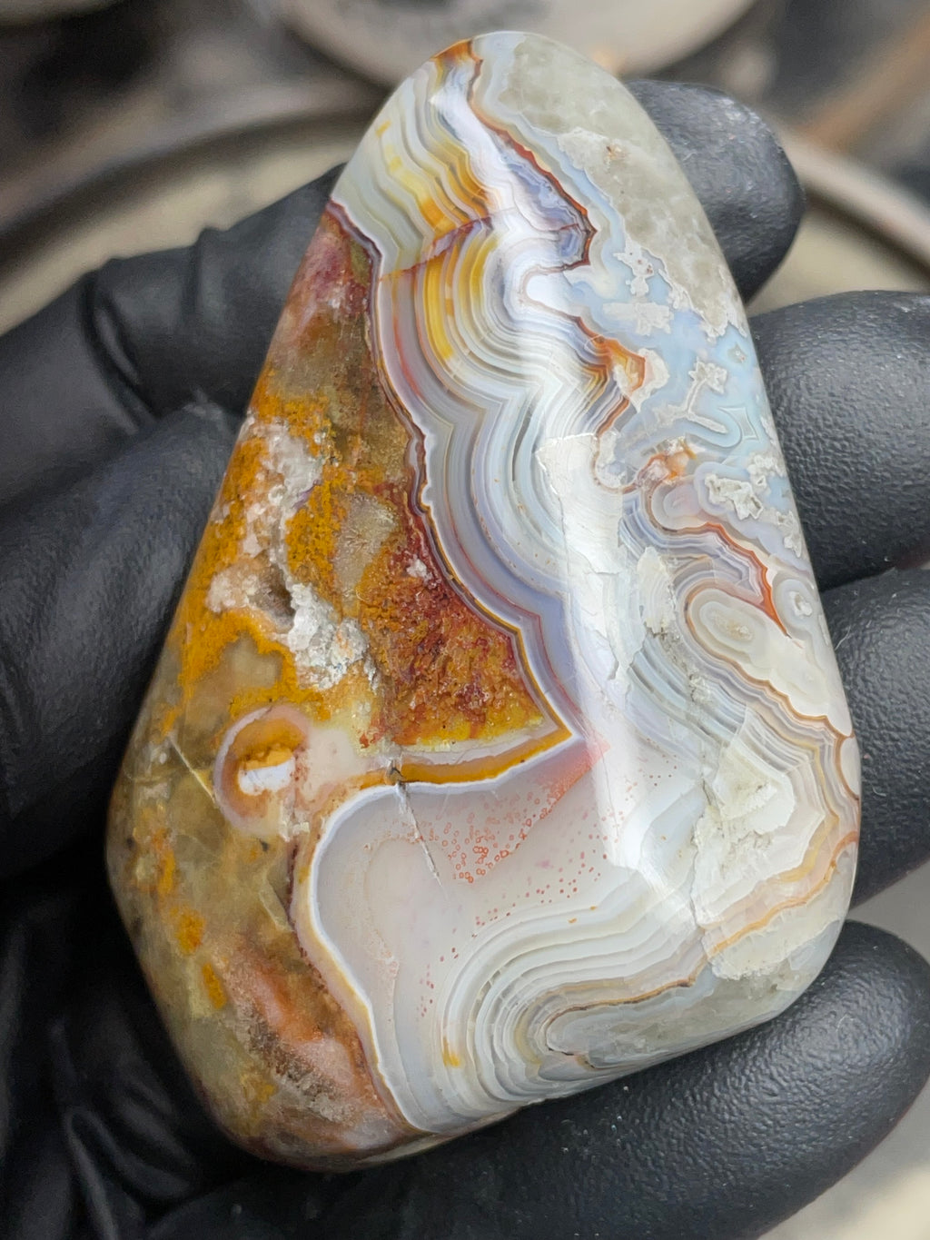 StoneBorn Creations – Hand-Polished Lace Agate