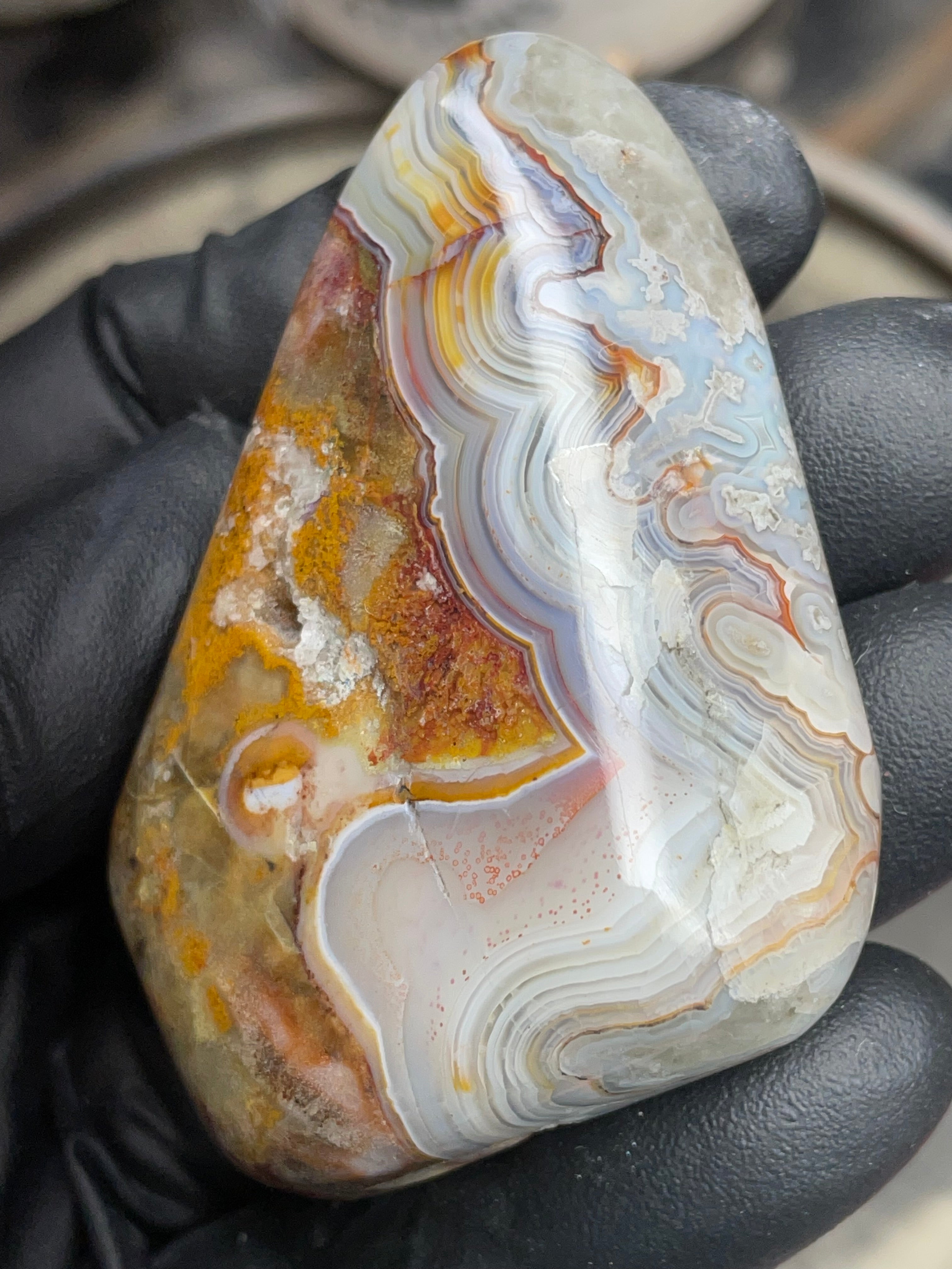StoneBorn Creations – Hand-Polished Lace Agate