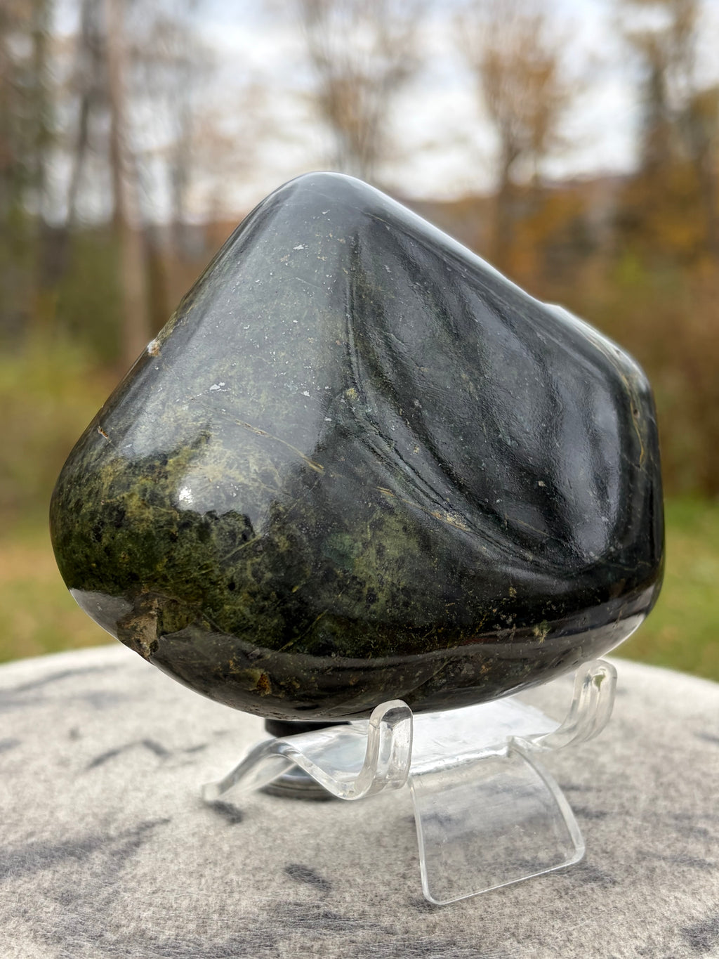 StoneBorn Creations | Vermont Green Stone Serpentine – Naturally Shaped & Polished