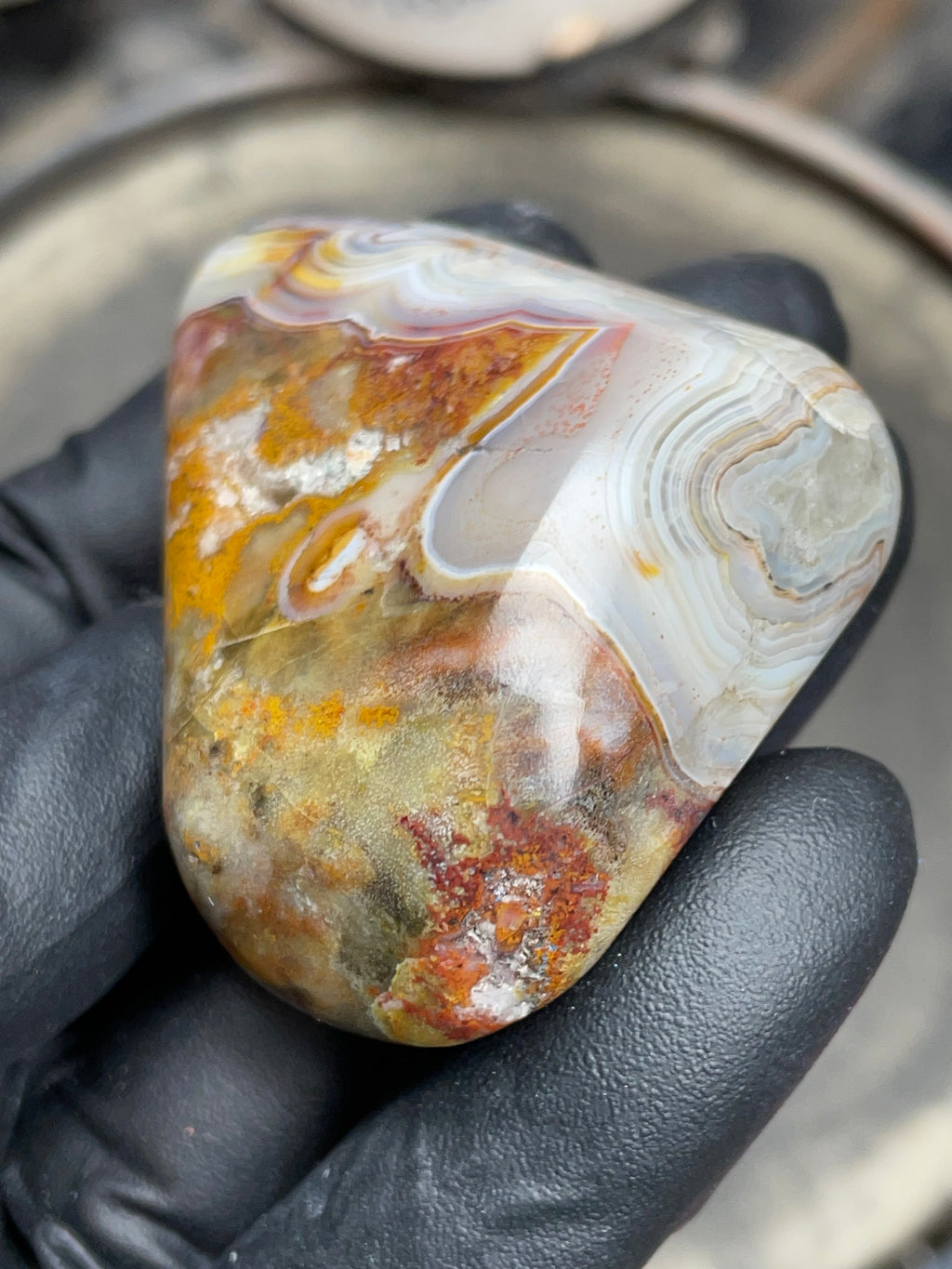 StoneBorn Creations – Hand-Polished Lace Agate