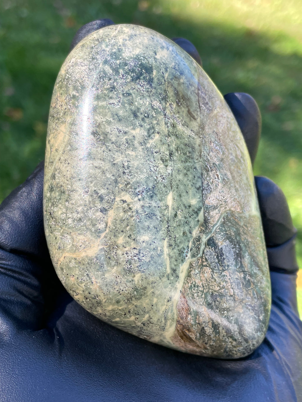 StoneBorn Creations Vermont Serpentine Display Stone