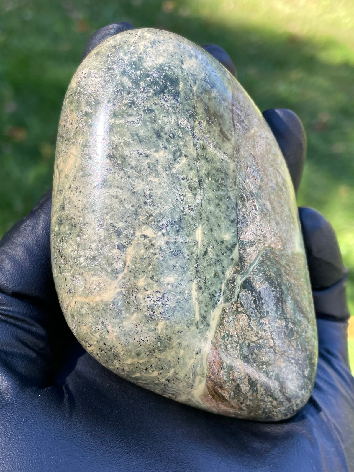 StoneBorn Creations Vermont Serpentine Display Stone