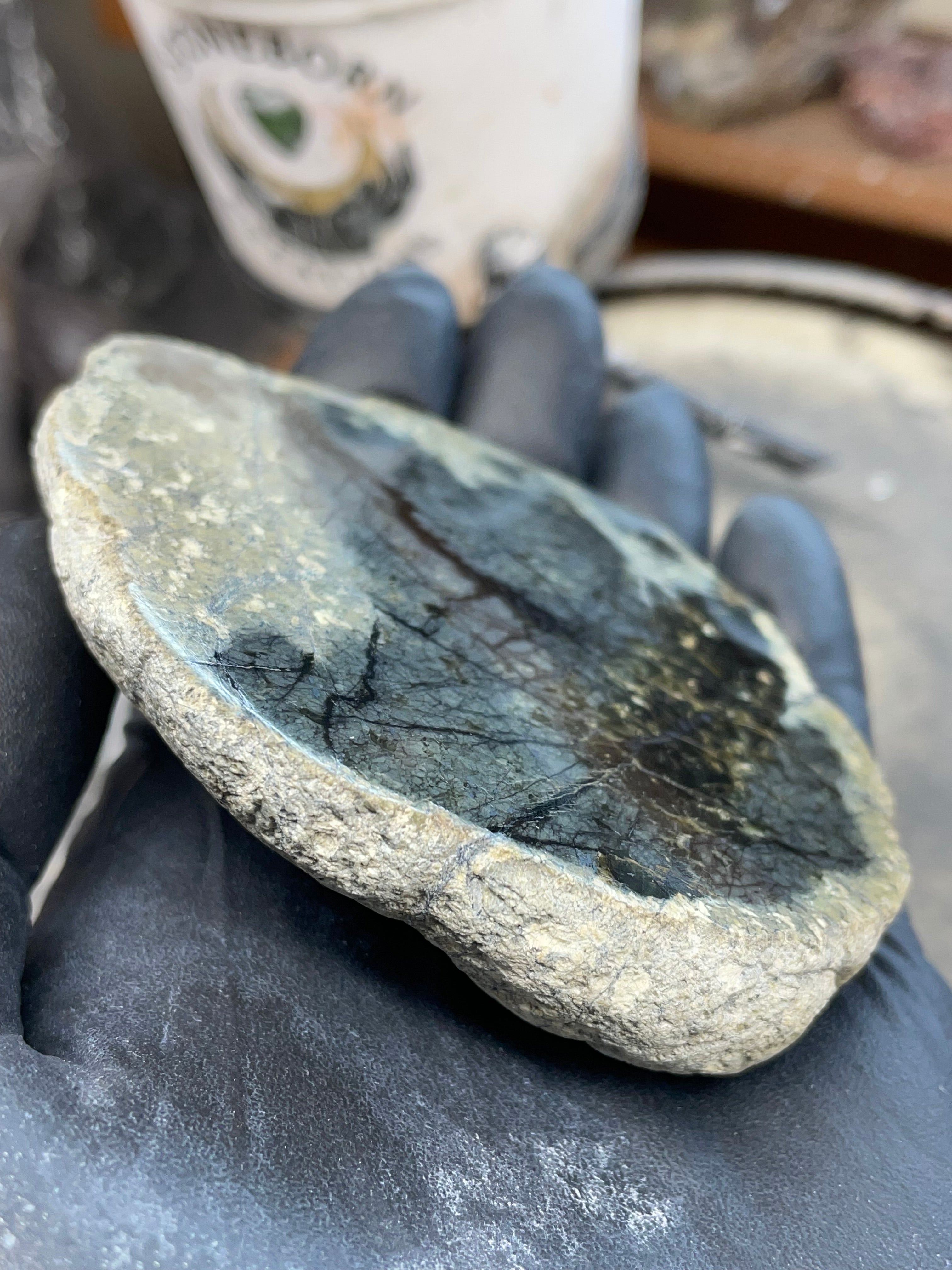 StoneBorn Creations – Flat Polished Serpentine Stone