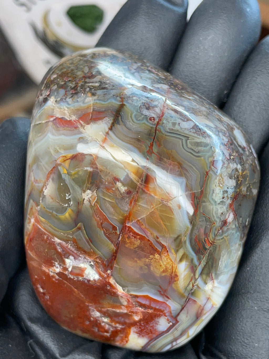 Brecciated Banded Agate (Crazy Lace–type Agate)