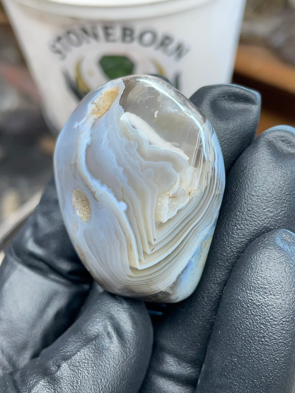 Hand-Polished Botswana Agate | StoneBorn Creations