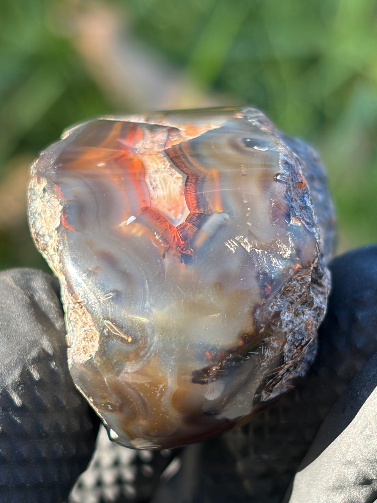 StoneBorn Creations – Turkish Banded Agate | Hand-Polished Natural Specimen