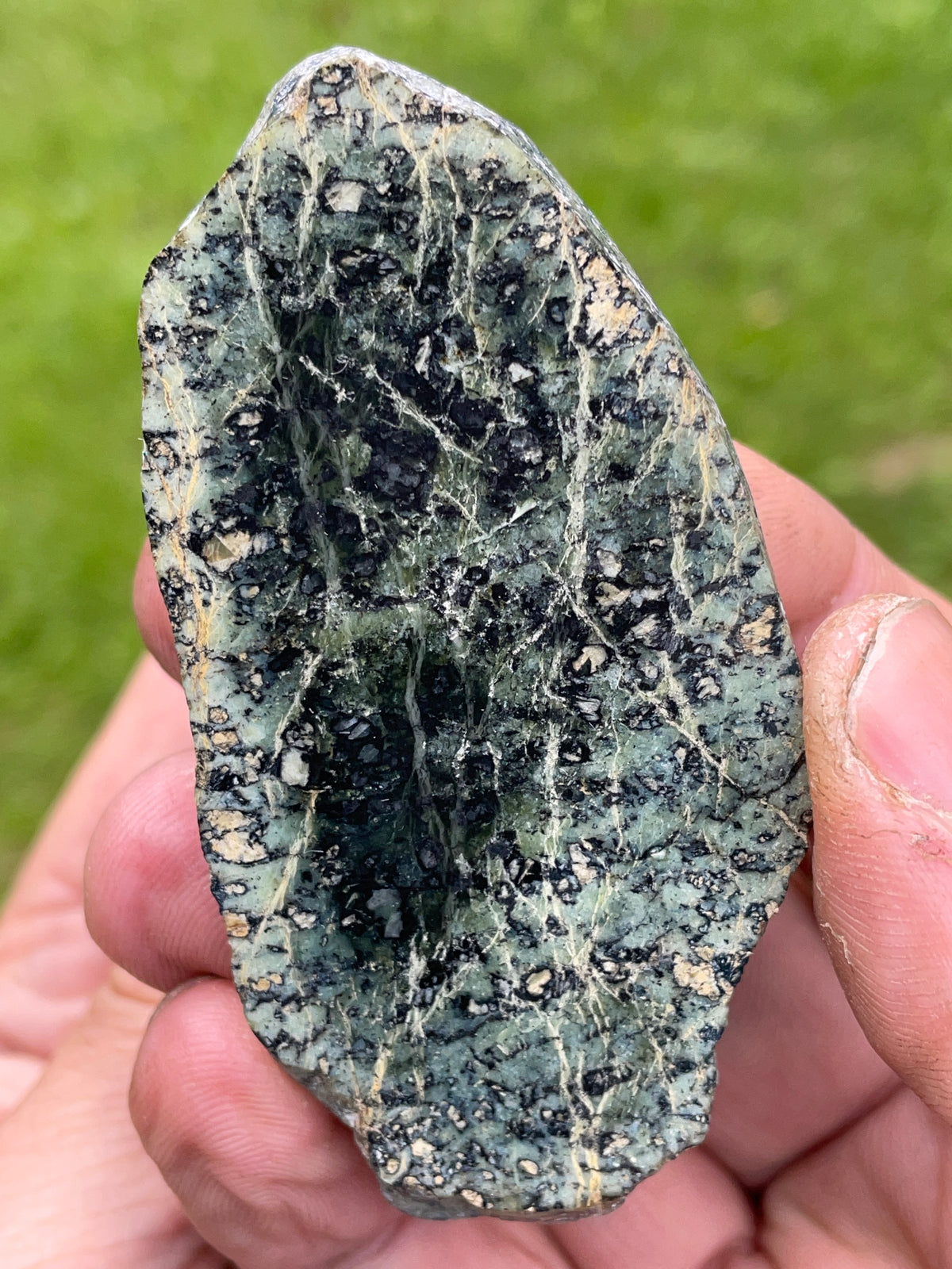 StoneBorn Creations Greenstone Matched Pair – Polished Cut Faces
