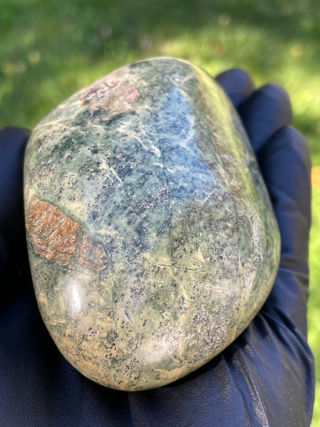 StoneBorn Creations Vermont Serpentine Display Stone