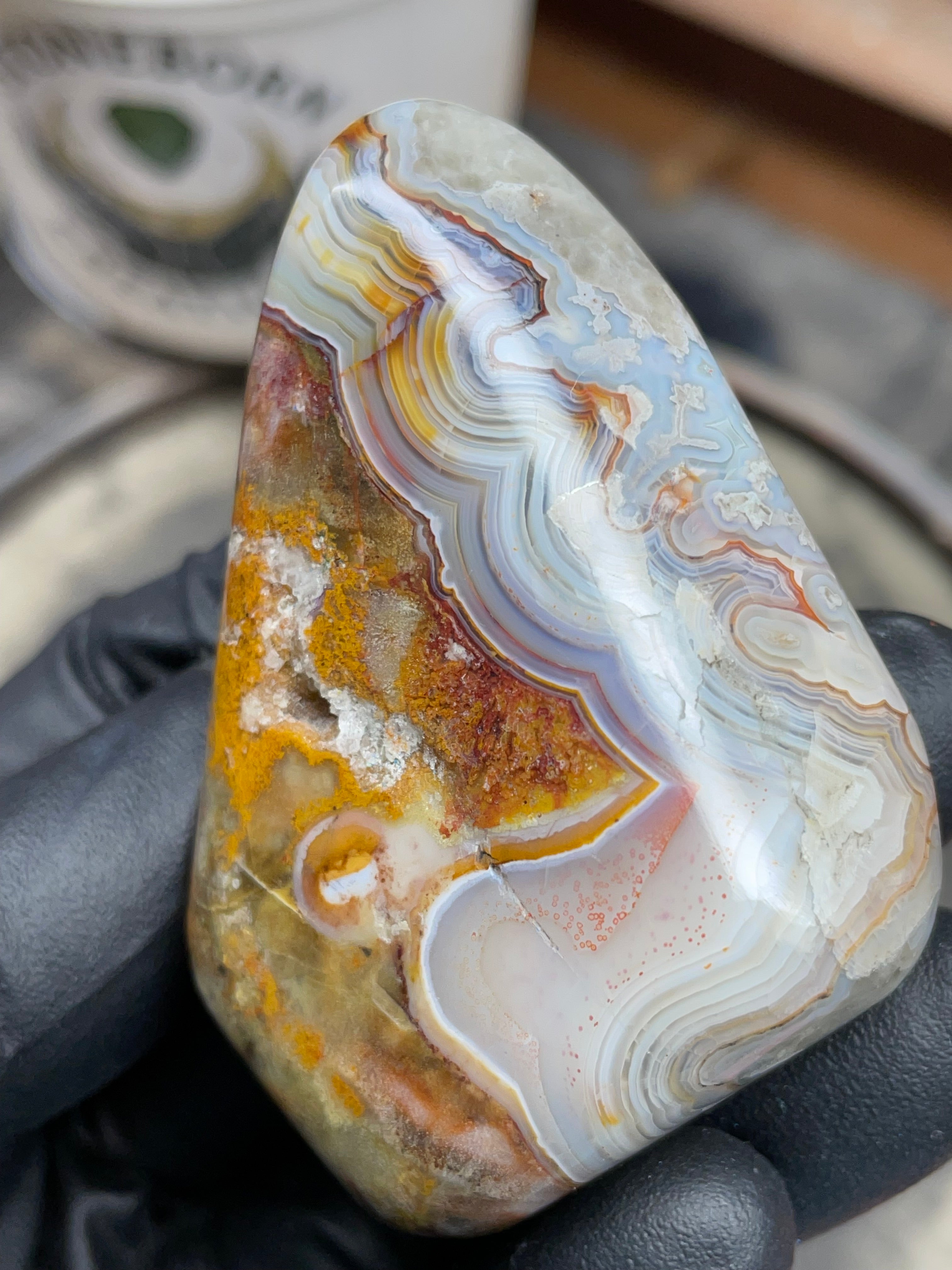 StoneBorn Creations – Hand-Polished Lace Agate