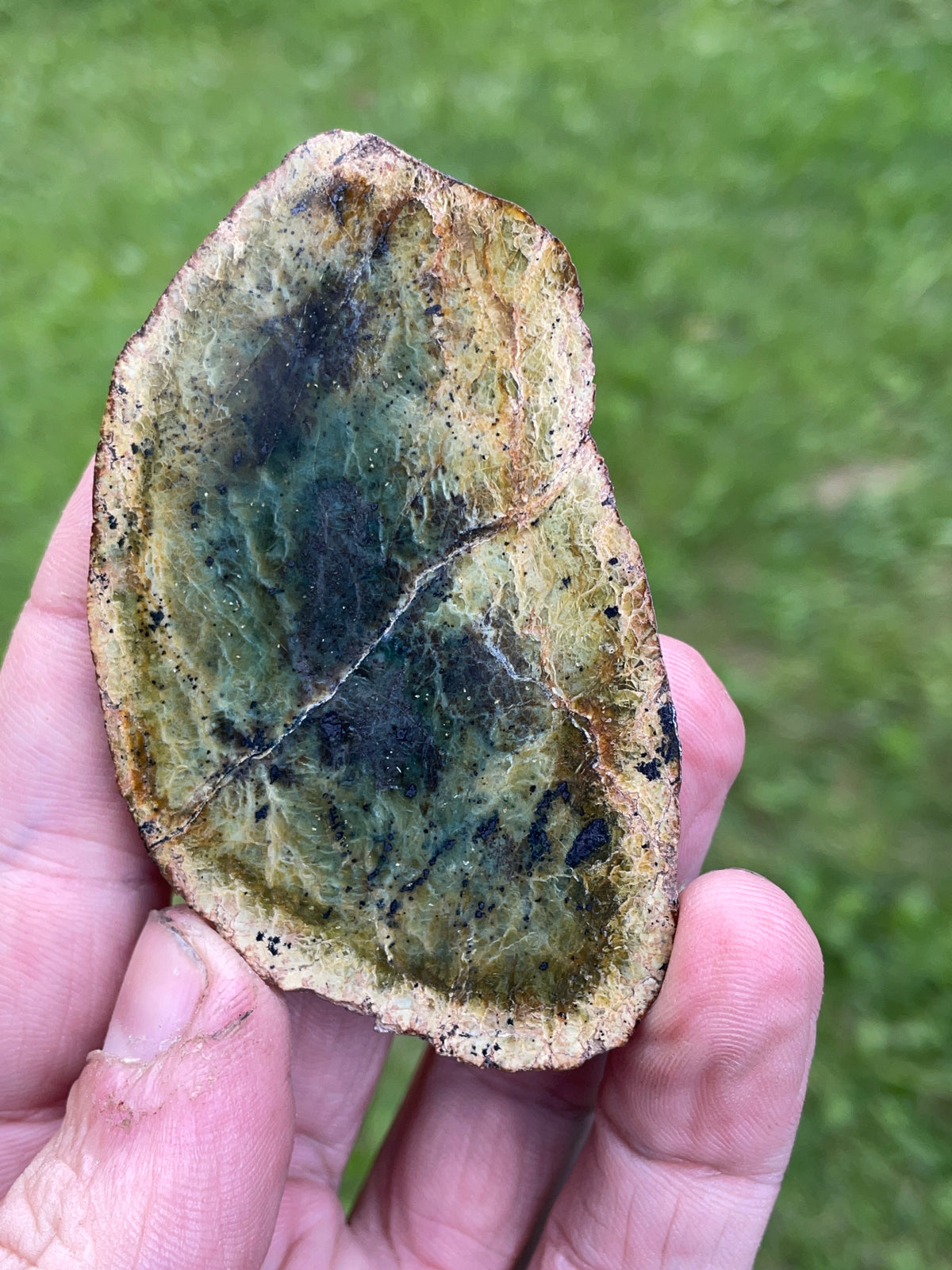 StoneBorn Creations Serpentine Matching Pair – Hand Polished Natural Stone