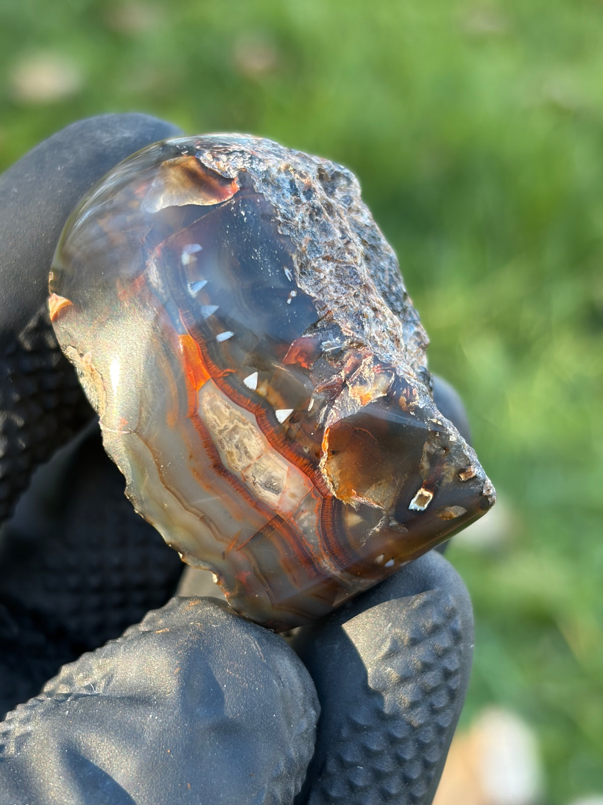 StoneBorn Creations – Turkish Banded Agate | Hand-Polished Natural Specimen