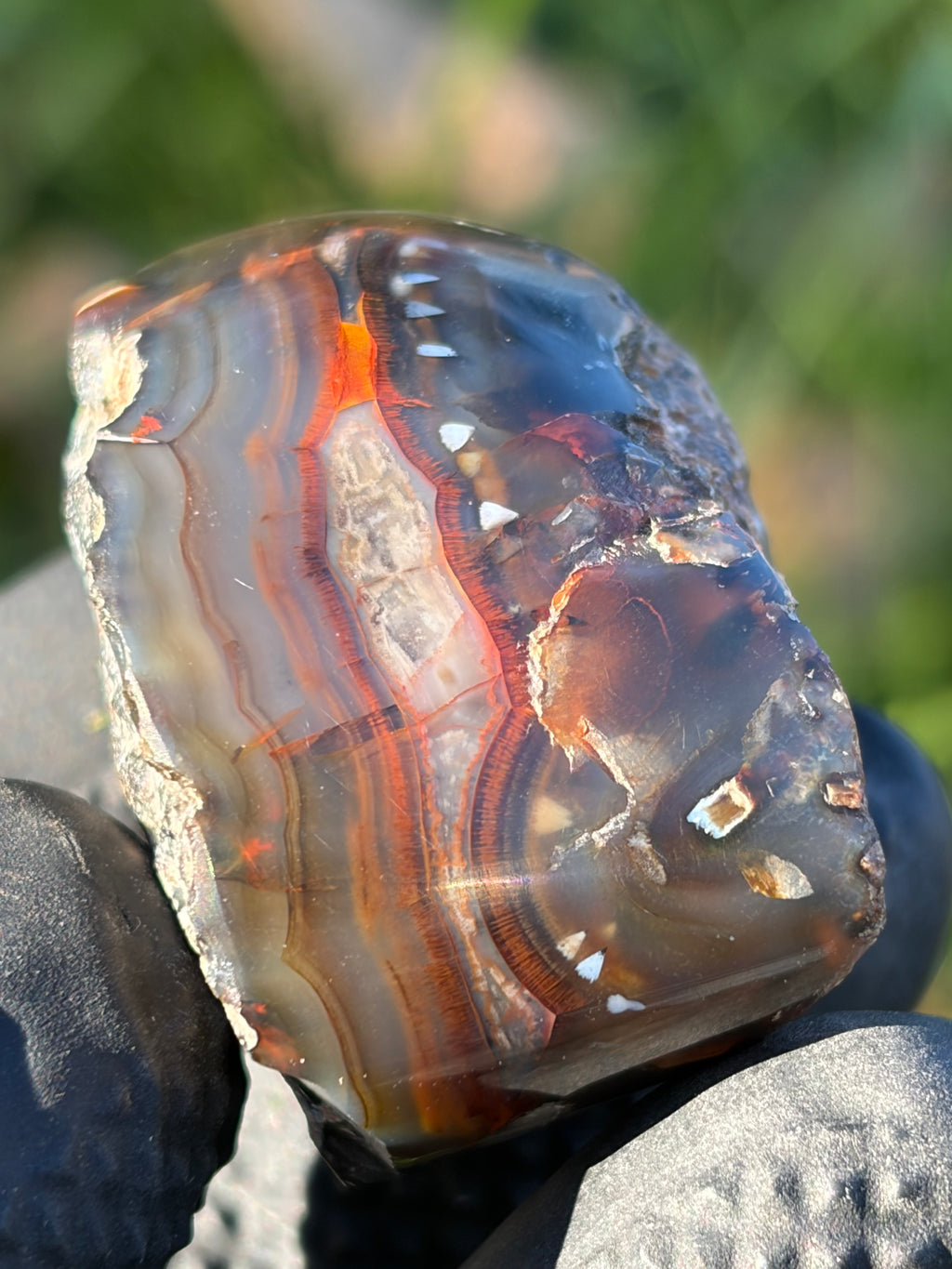 StoneBorn Creations – Turkish Banded Agate | Hand-Polished Natural Specimen