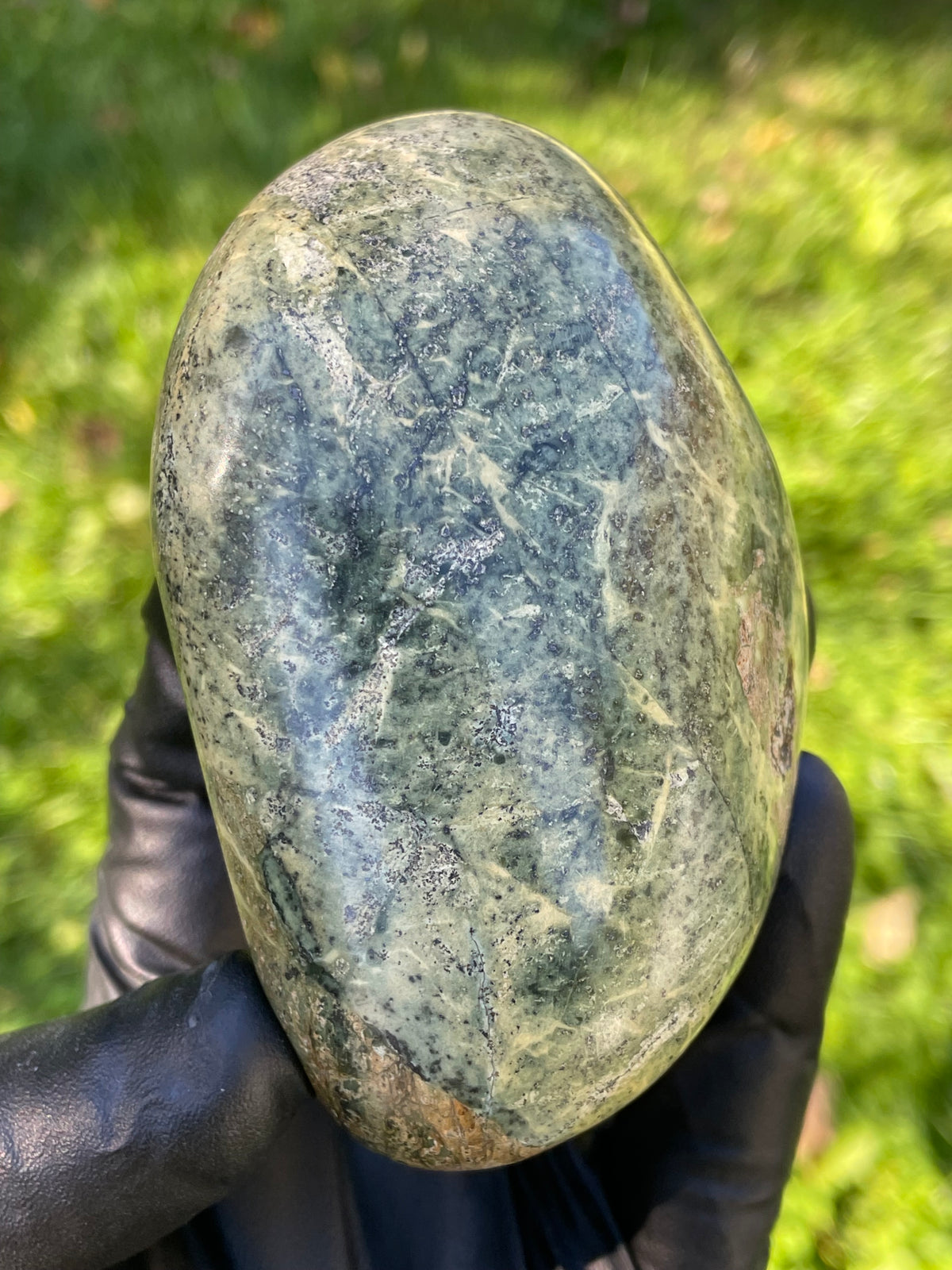 StoneBorn Creations Vermont Serpentine Display Stone