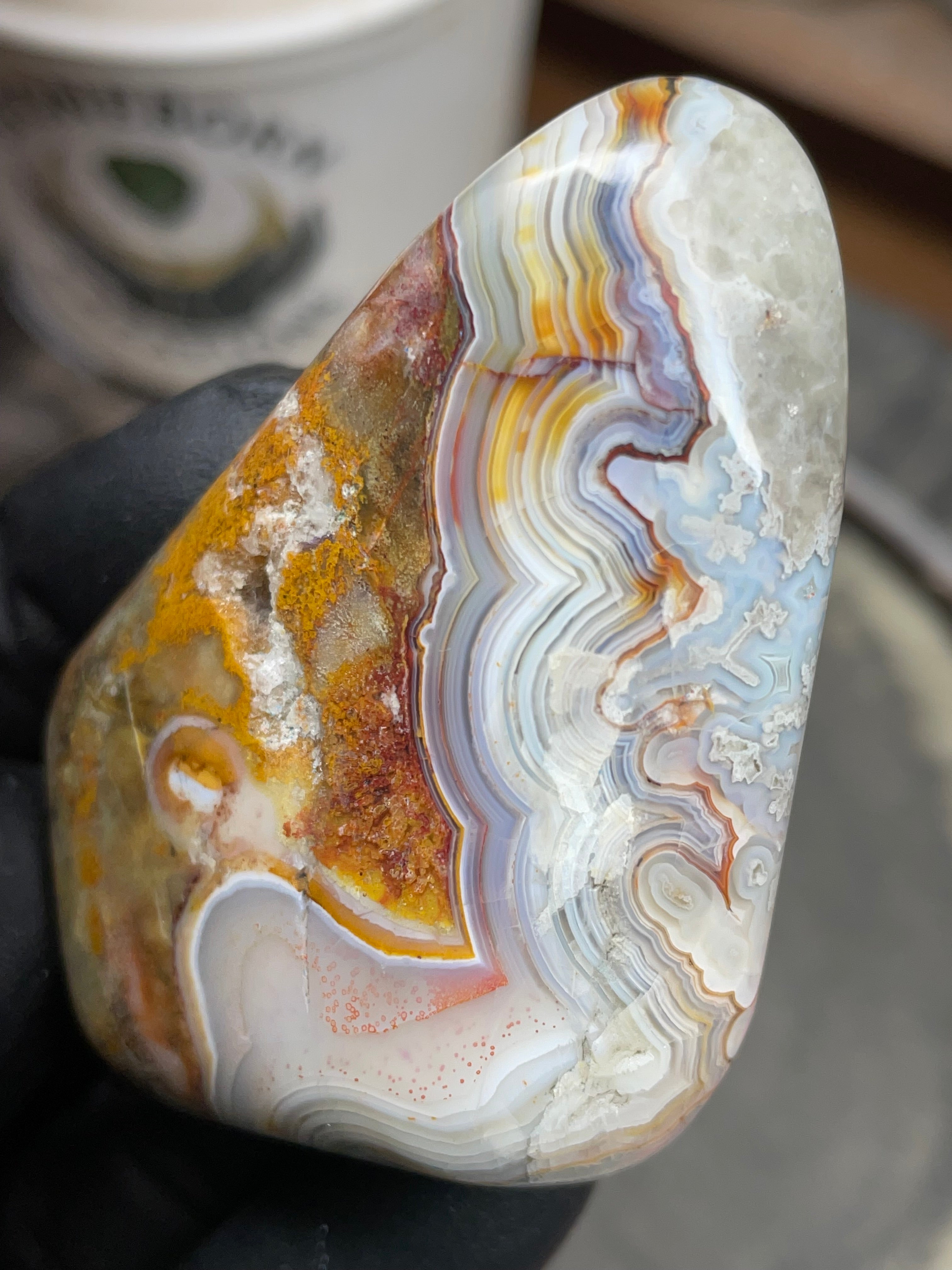StoneBorn Creations – Hand-Polished Lace Agate