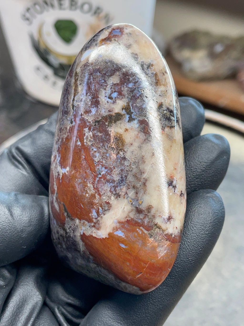 StoneBorn Creations — Hand-Polished Jasper / Agate Stone