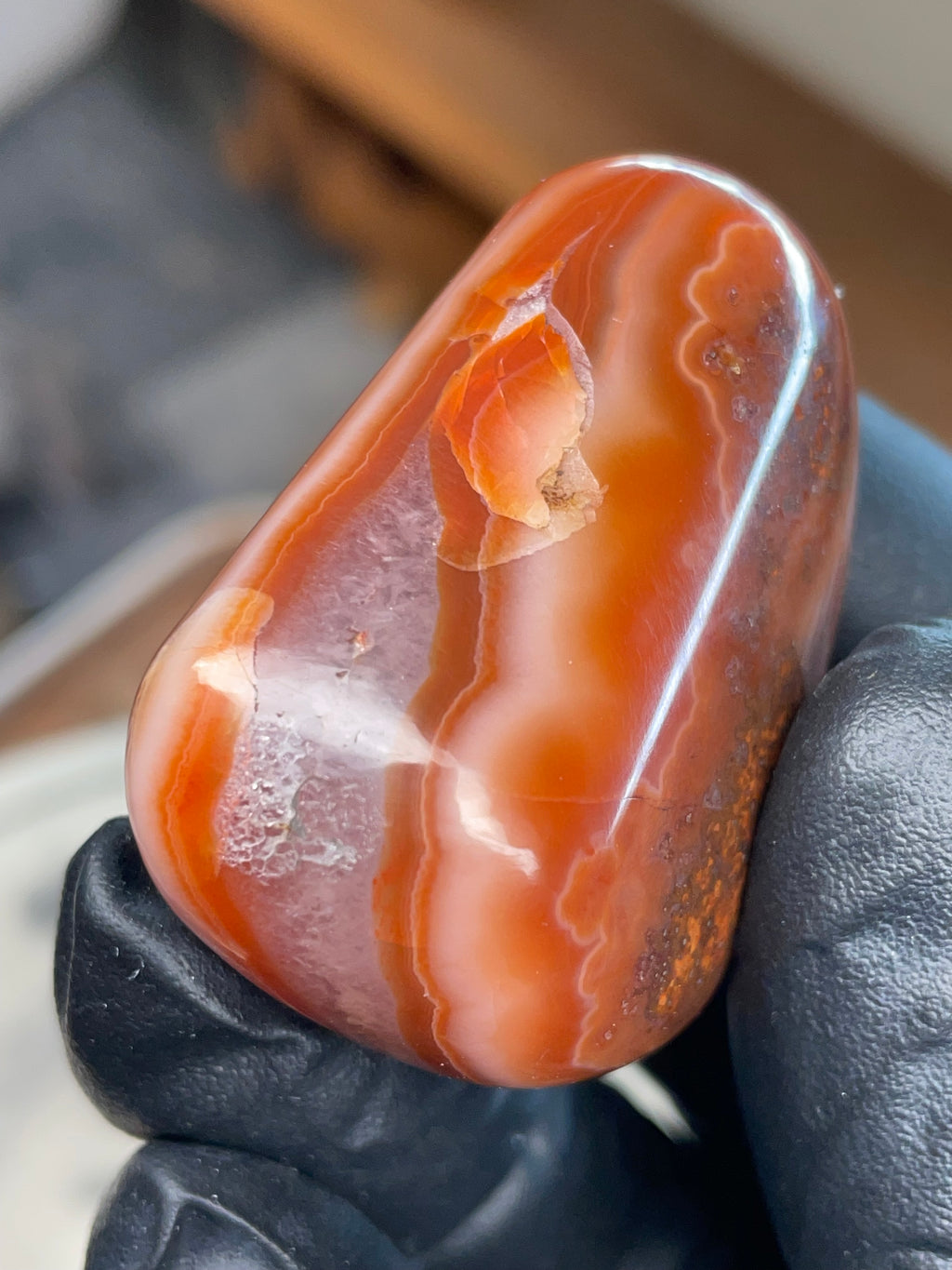 Lake Superior Agate — Hand-Polished Banded Freeform