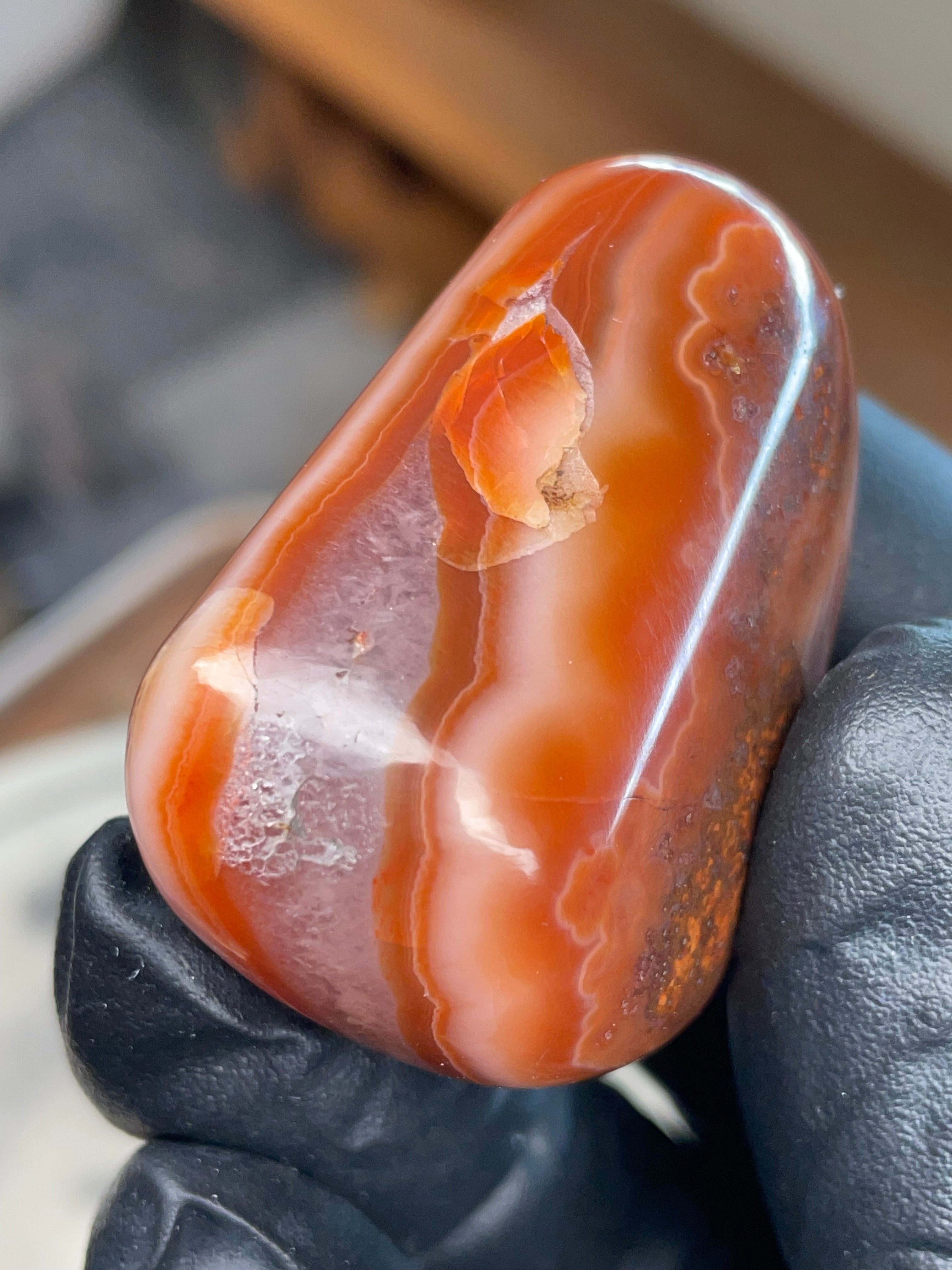 Lake Superior Agate — Hand-Polished Banded Freeform