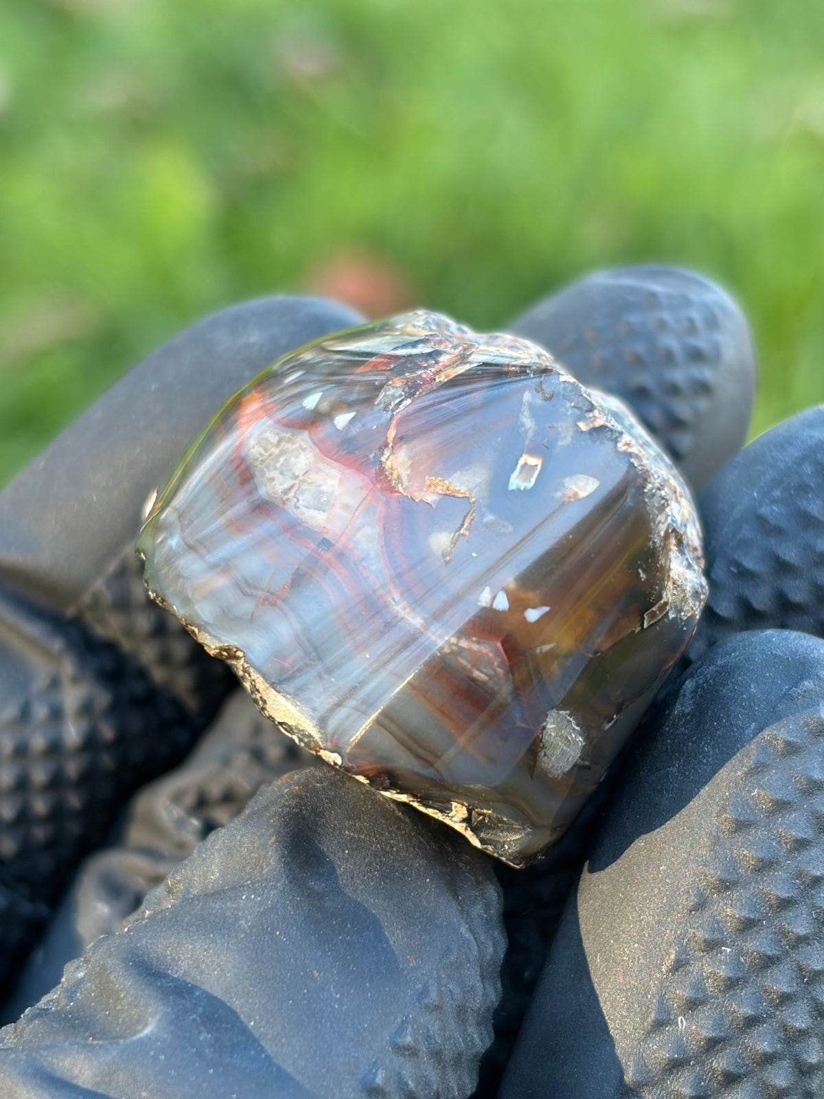StoneBorn Creations – Turkish Banded Agate | Hand-Polished Natural Specimen