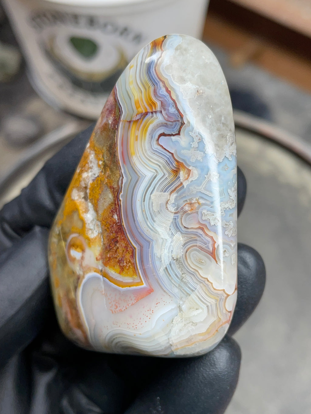 StoneBorn Creations – Hand-Polished Lace Agate