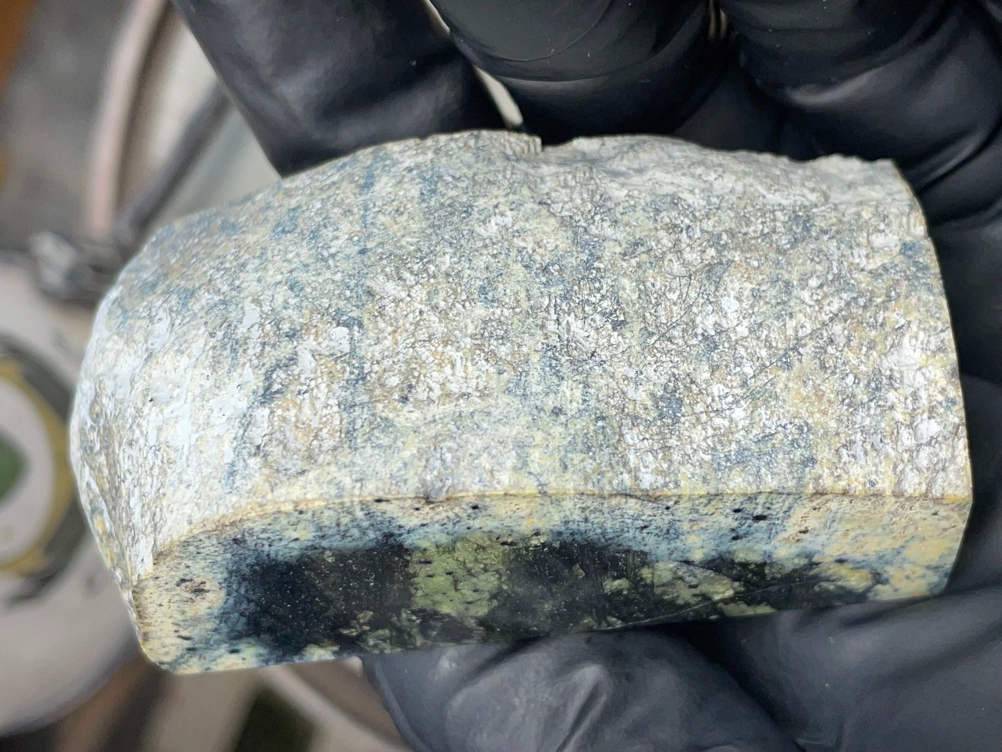 Hand-Polished Dark Green Serpentine Slab | StoneBorn Creations