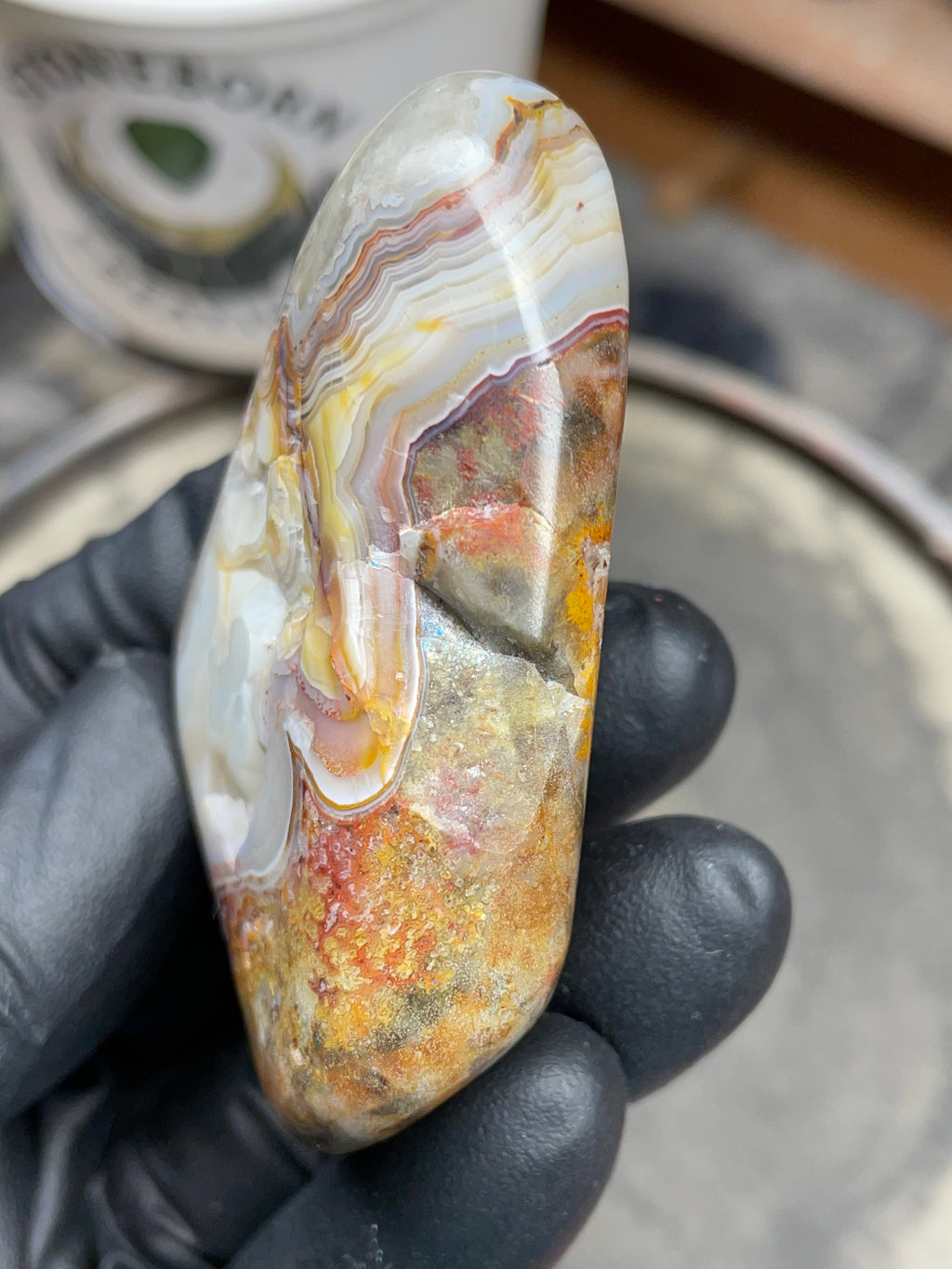 StoneBorn Creations – Hand-Polished Lace Agate