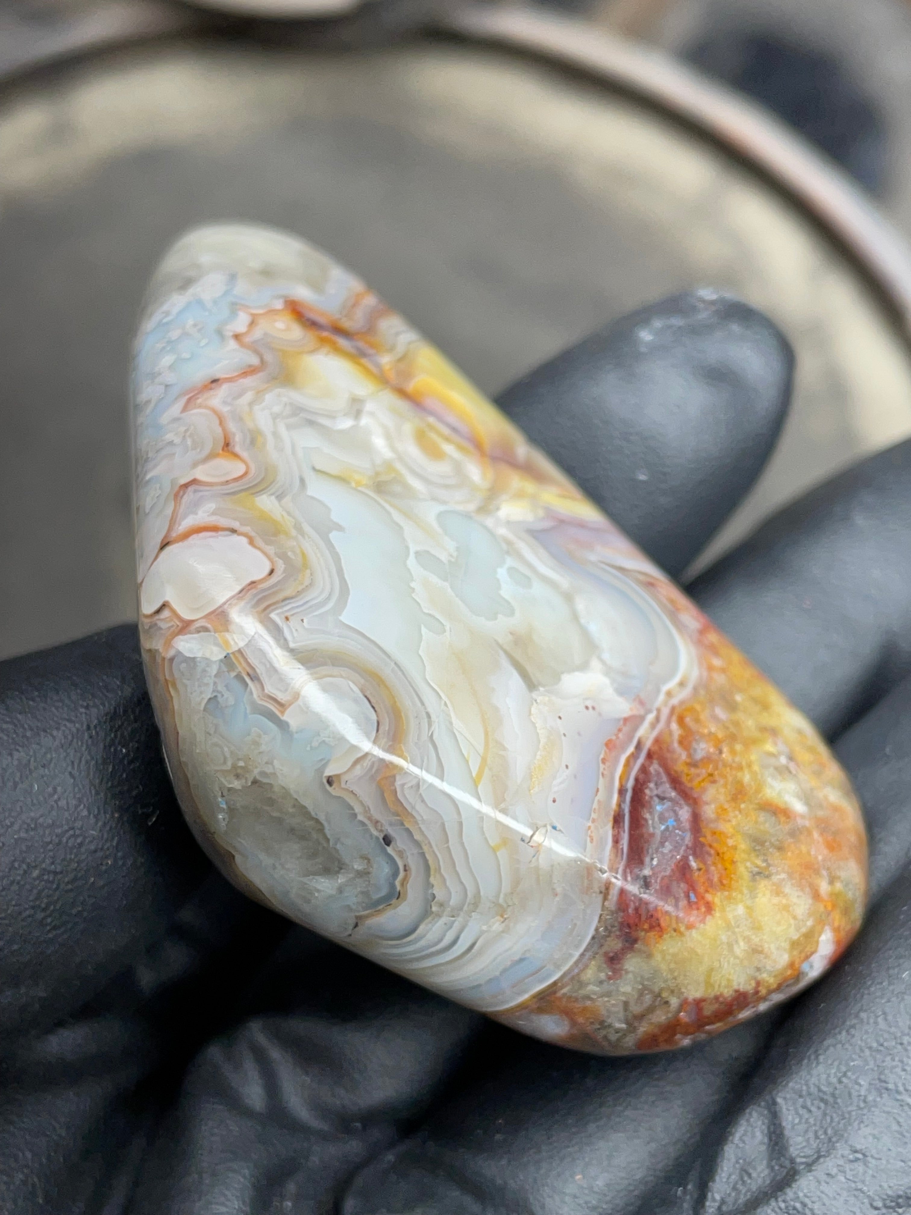 StoneBorn Creations – Hand-Polished Lace Agate