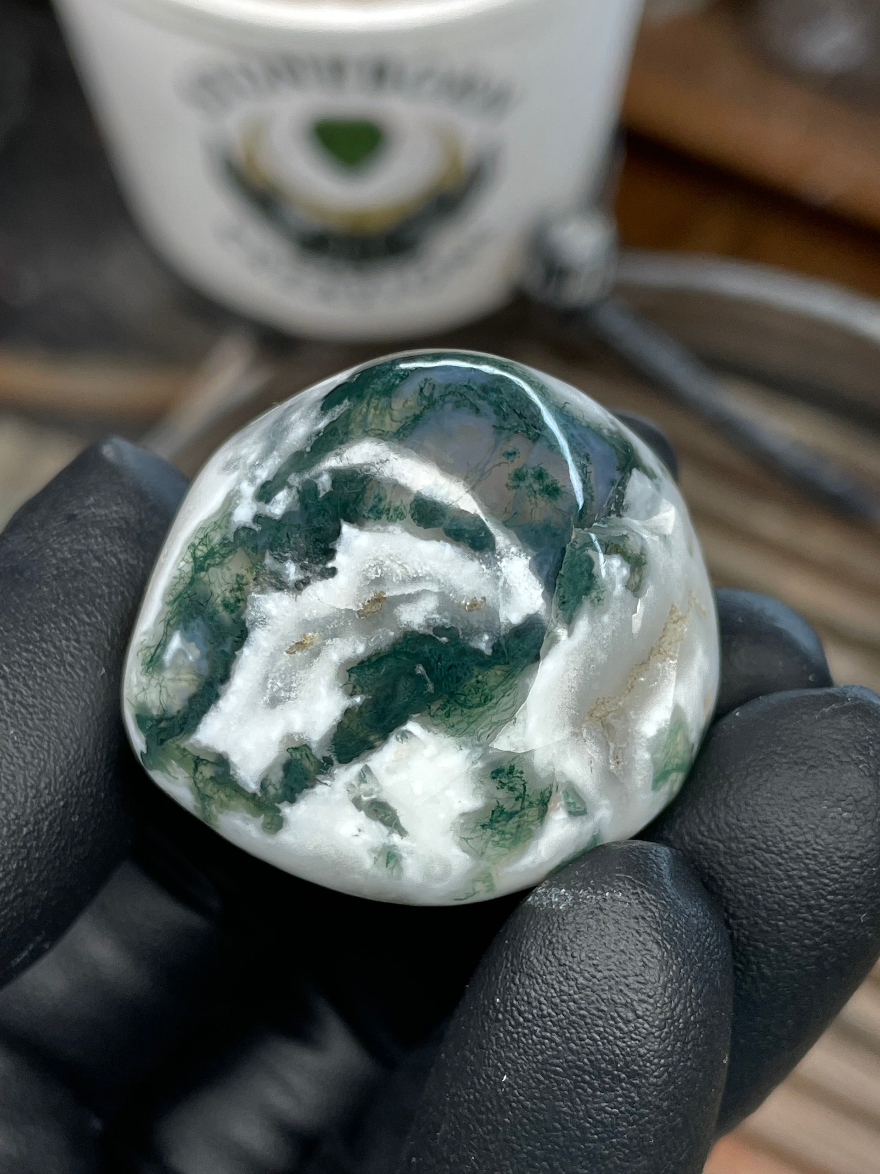 Tree Agate — Hand Polished Stone