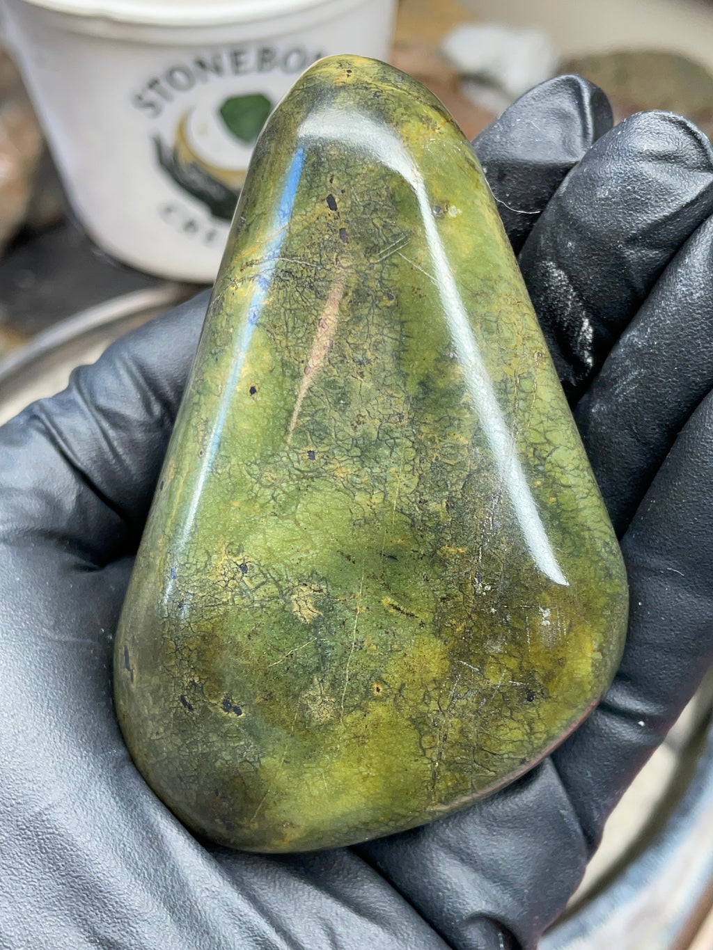 StoneBorn Creations – Hand-Shaped & Hand-Polished Vermont Green Stone
