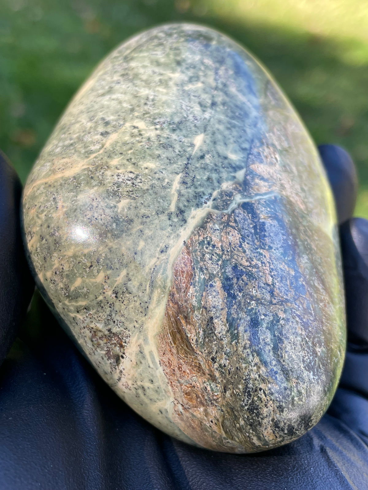 StoneBorn Creations Vermont Serpentine Display Stone