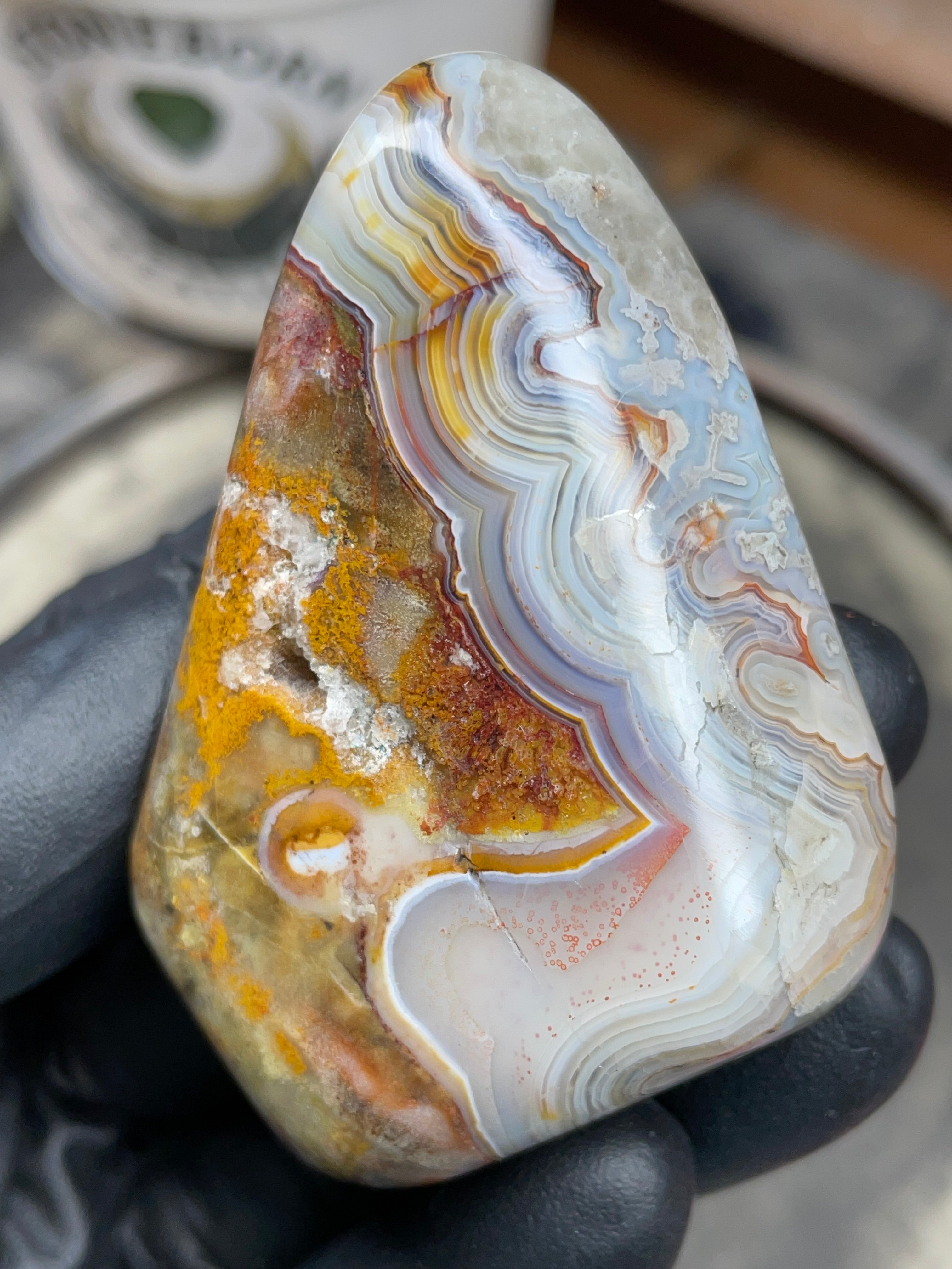 StoneBorn Creations – Hand-Polished Lace Agate