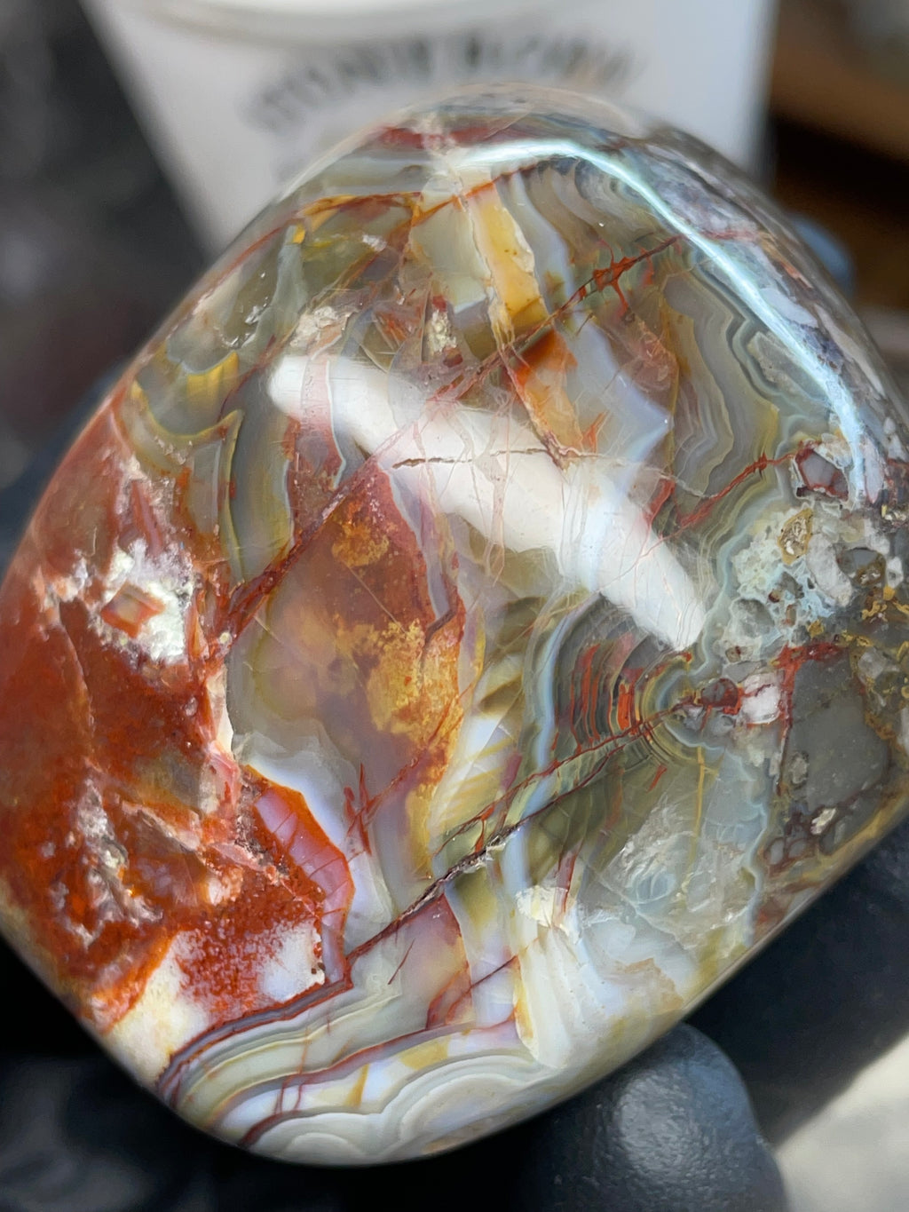Brecciated Banded Agate (Crazy Lace–type Agate)