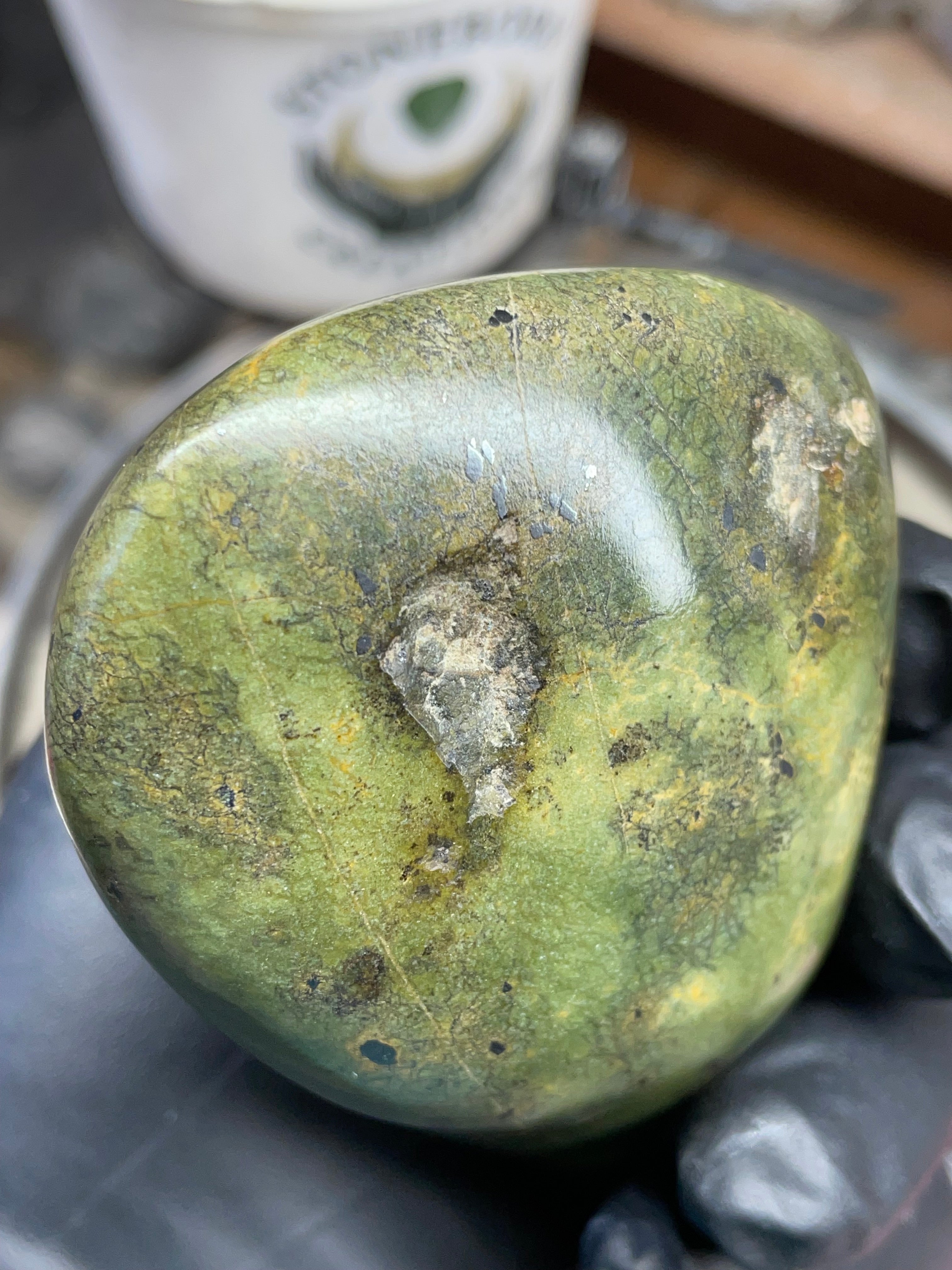 StoneBorn Creations – Hand-Shaped & Hand-Polished Vermont Green Stone